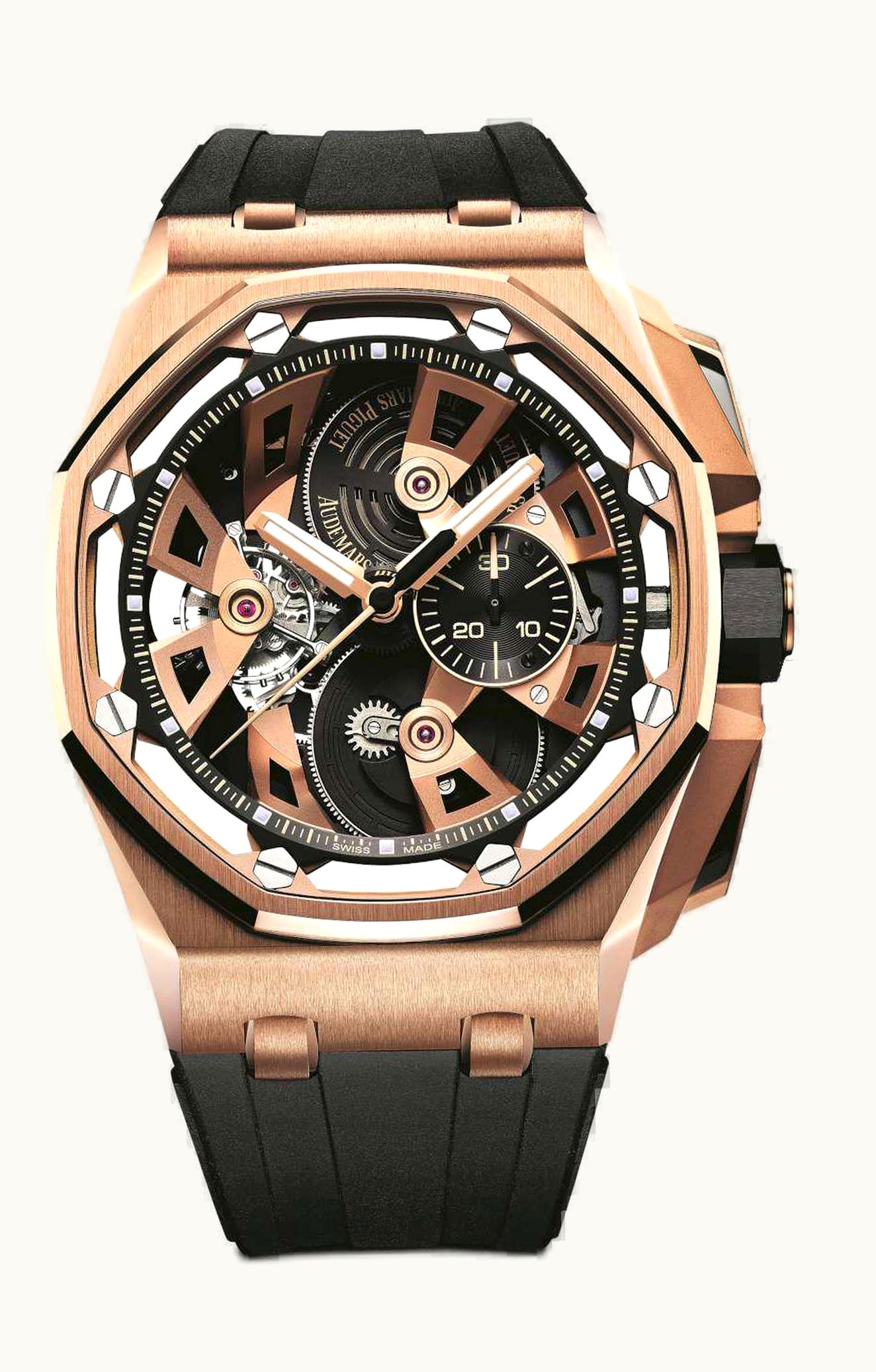 Audemars Piguet Royal Oak Offshore Tourbillon Chronograph Pink Gold