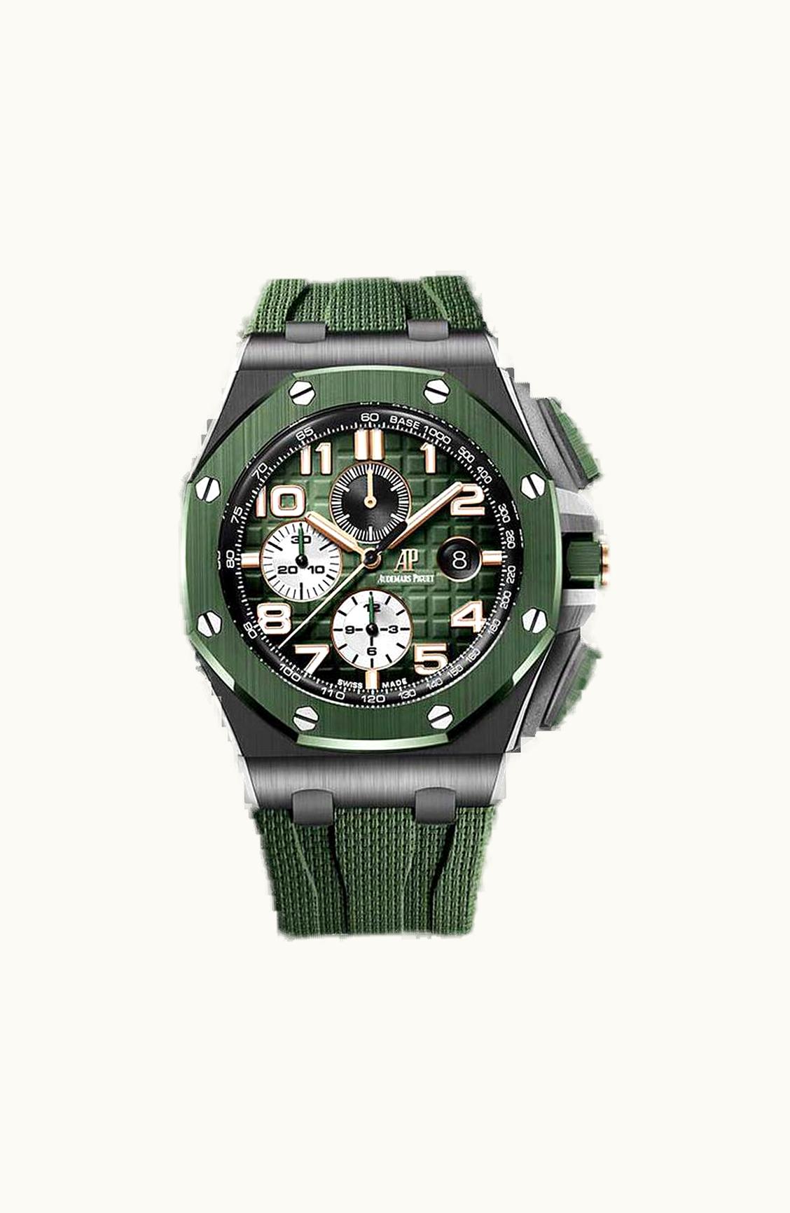 Audemars Piguet Royal Oak Offshore 44 Ceramic / Green