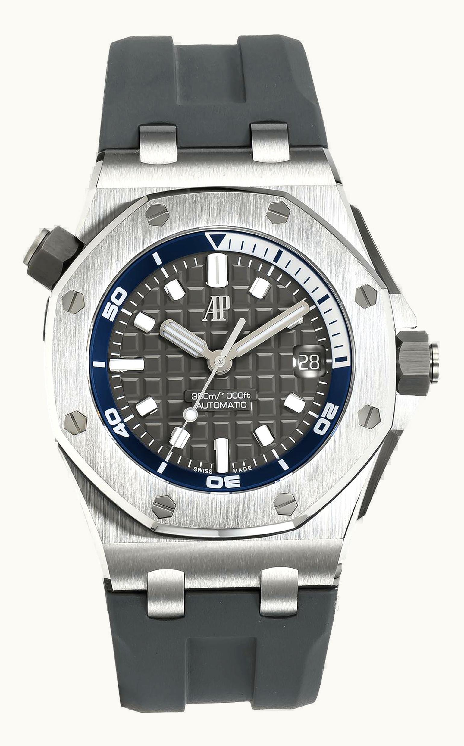 Audemars Piguet Royal Oak Offshore Diver Stainless Steel / Grey