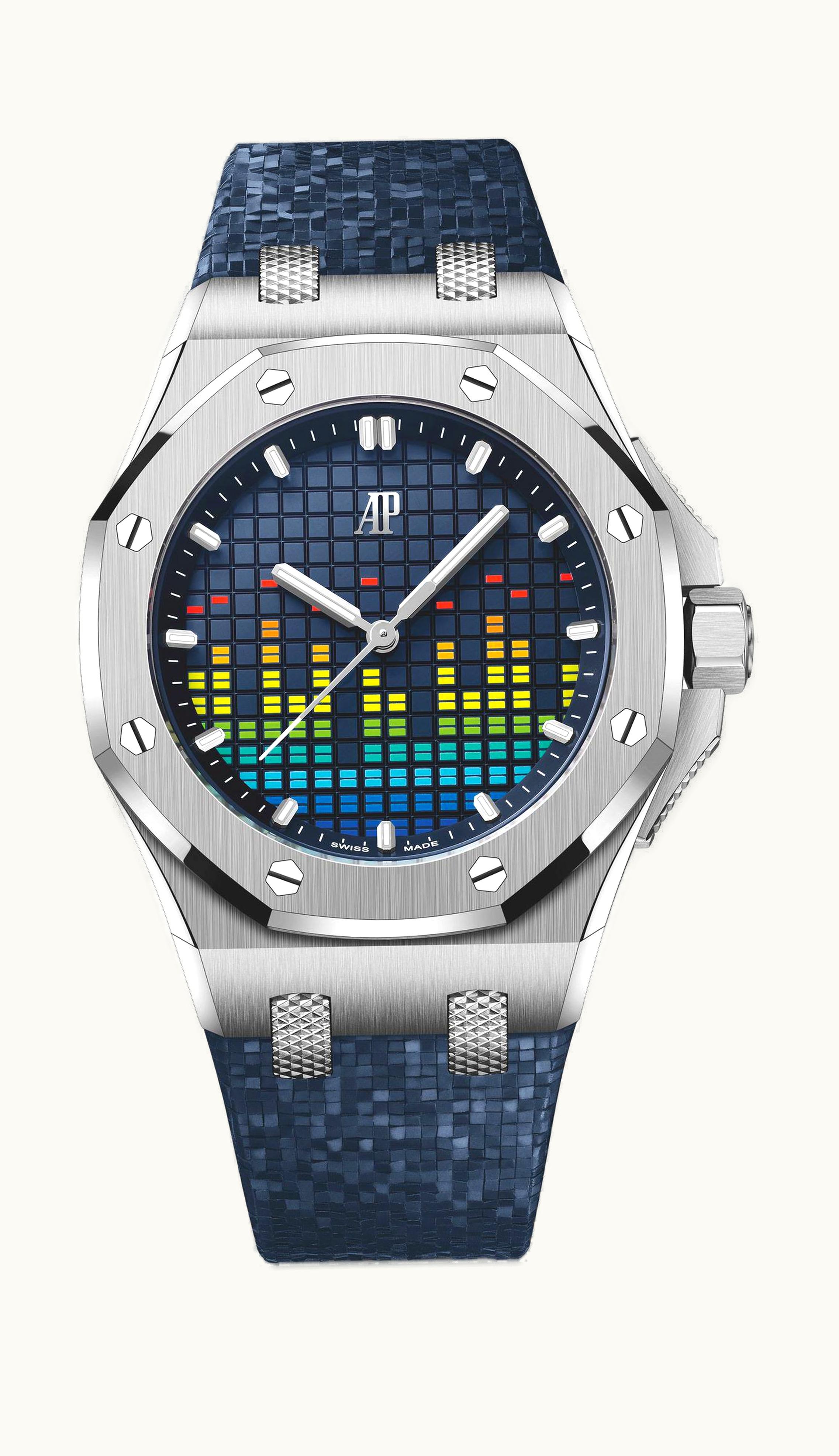 Audemars Piguet Royal Oak Offshore Selfwinding Music Edition Titanium / Blue