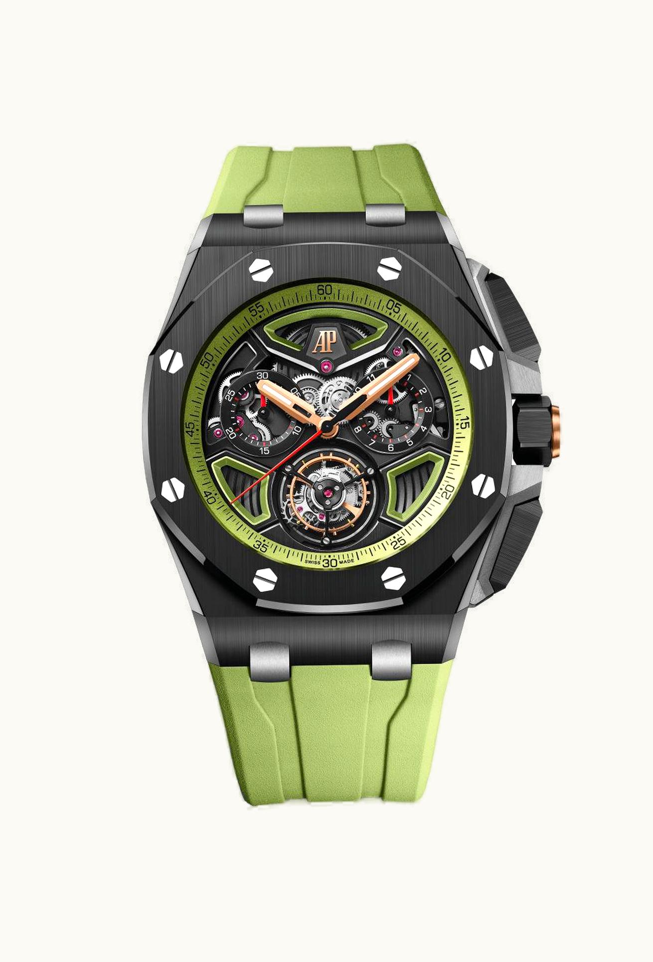 Audemars Piguet Royal Oak Offshore Flying Tourbillon Chronograph Ceramic - Titanium