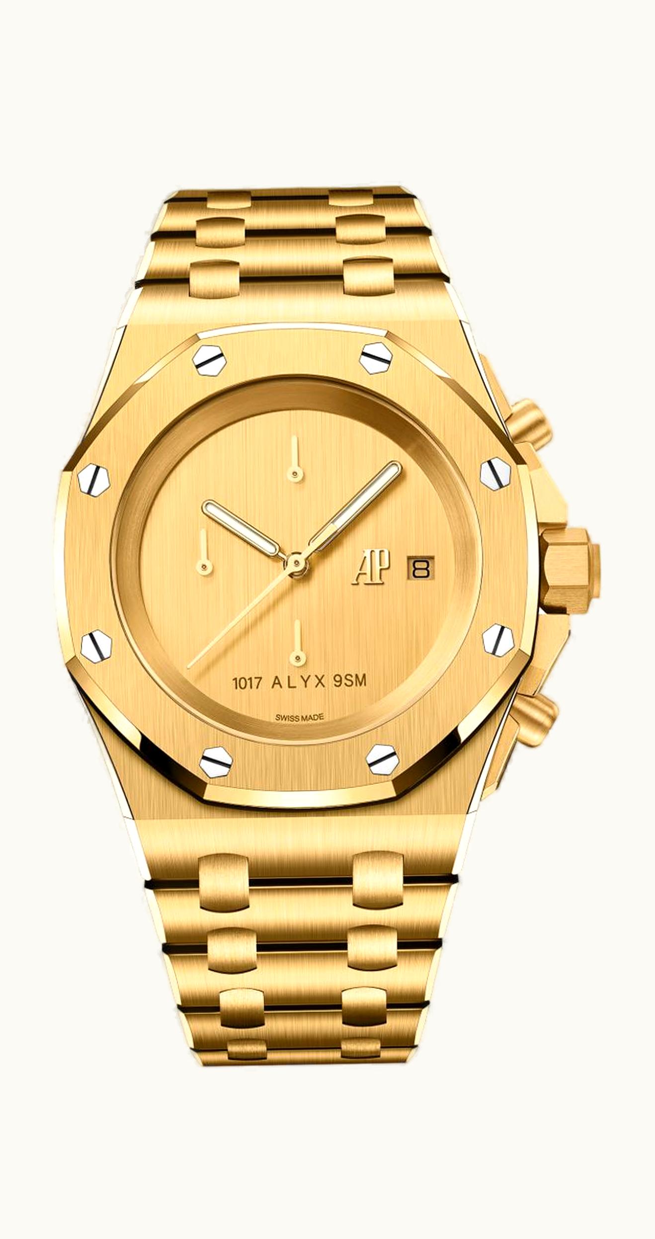 Audemars Piguet Royal Oak Offshore 1017 ALYX 9SM Yellow Gold