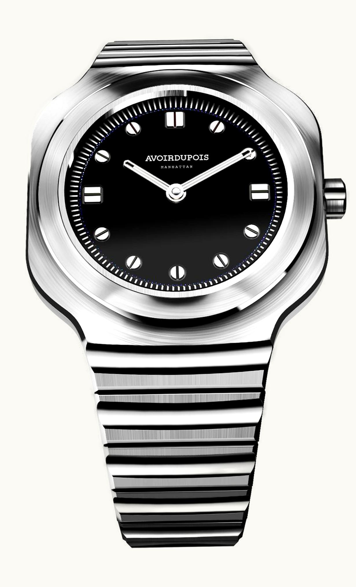 Avoirdupois Force Majeure Stainless Steel / Black