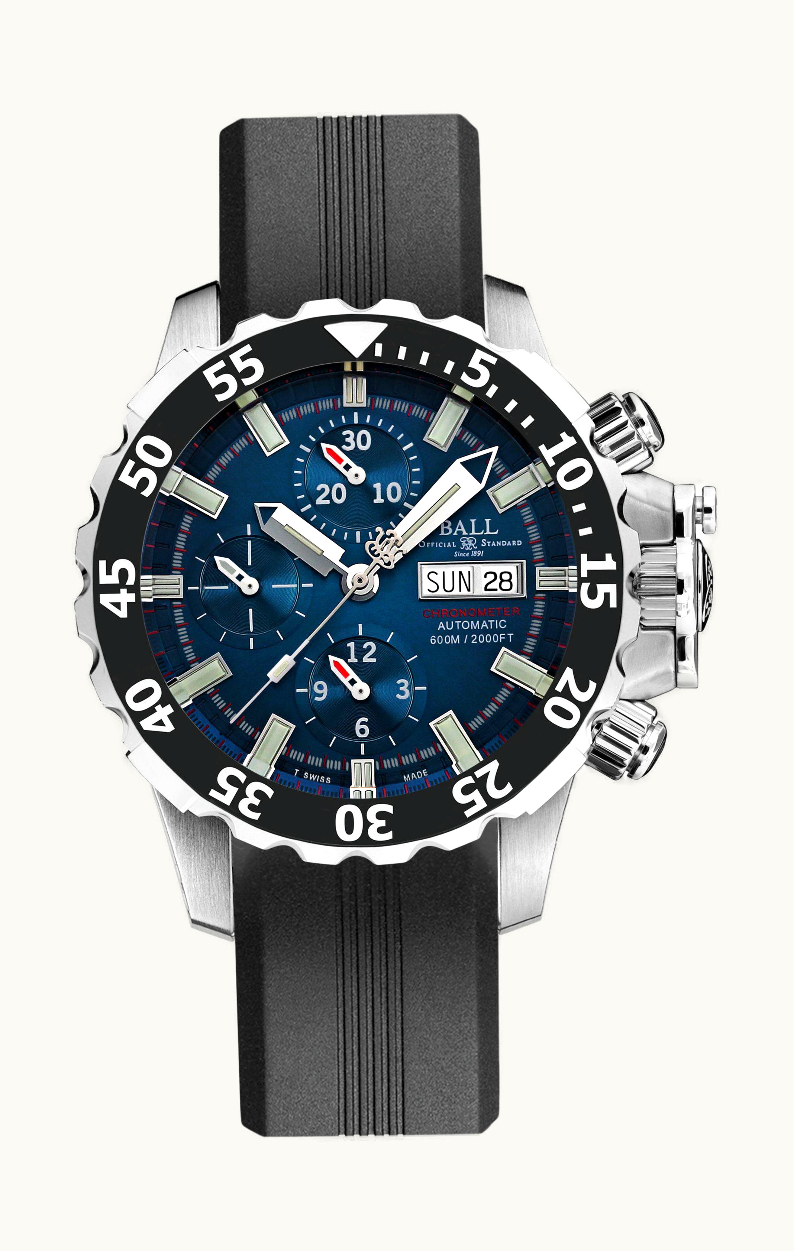 Ball Watch Engineer Hydrocarbon NEDU Blue / Rubber