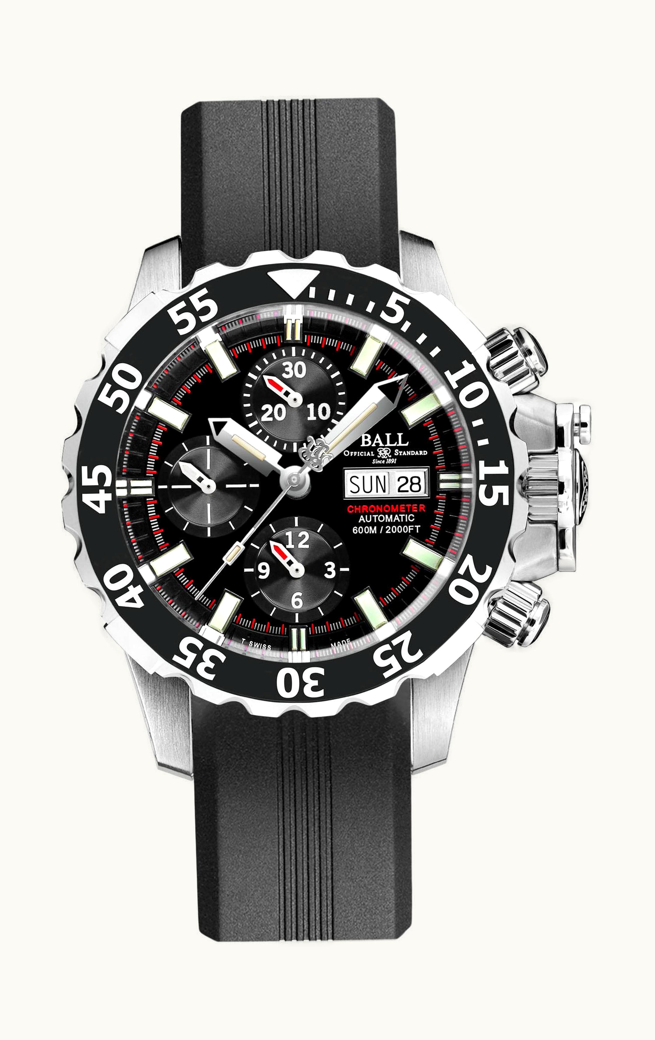 Ball Watch Engineer Hydrocarbon NEDU Black / Rubber