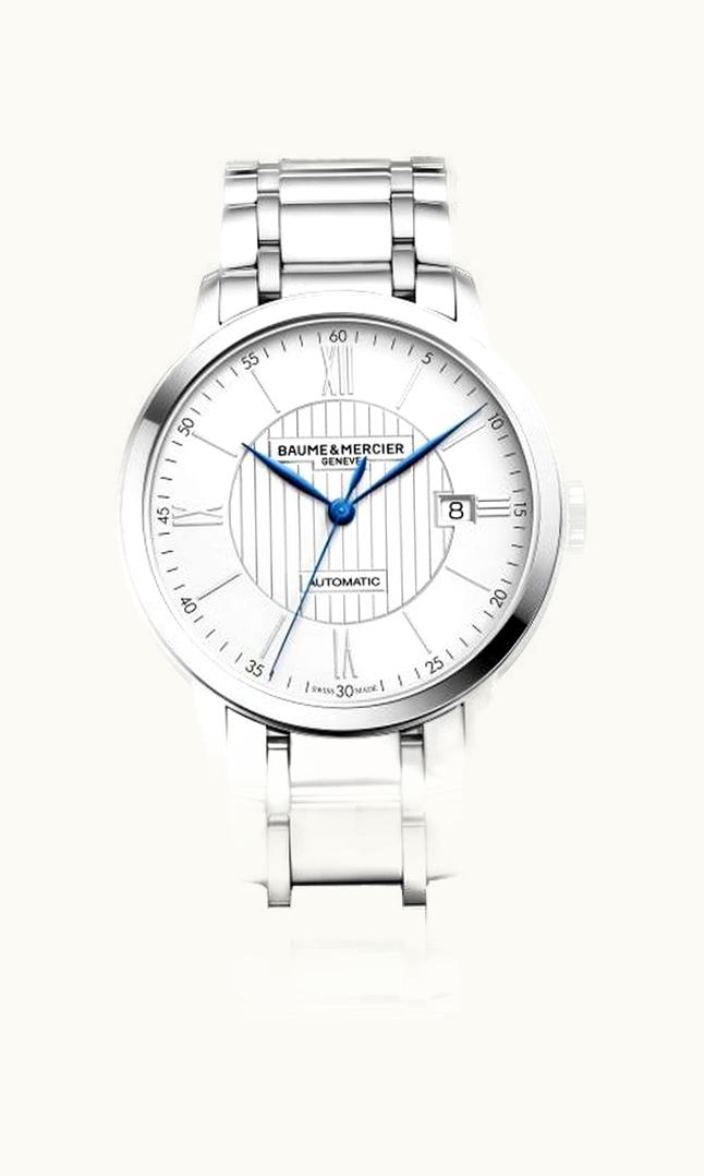 Baume & Mercier Classima Automatic 40 Stainless Steel / Silver / Bracelet