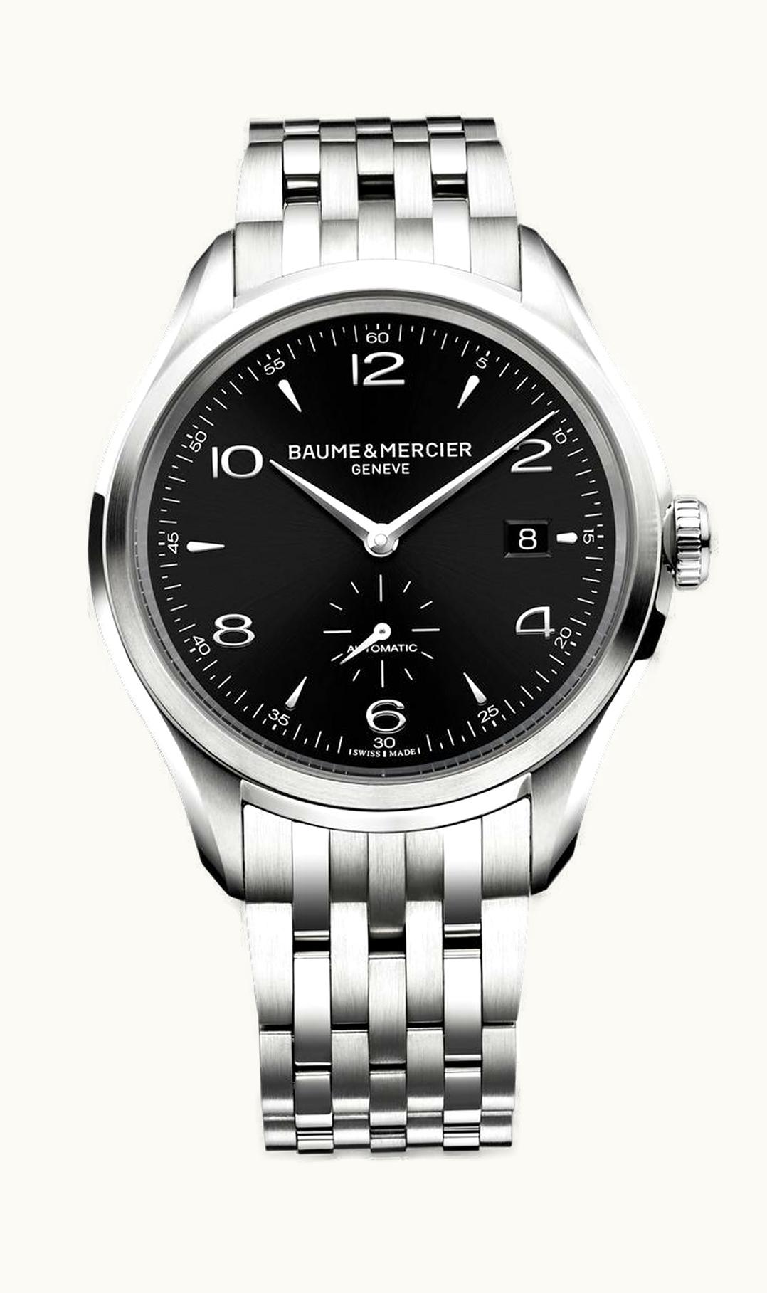 Baume & Mercier Clifton Automatic Stainless Steel / Black / Bracelet