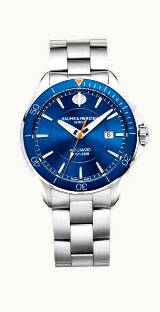 Baume & Mercier Clifton Club Stainless Steel / Black / Bracelet