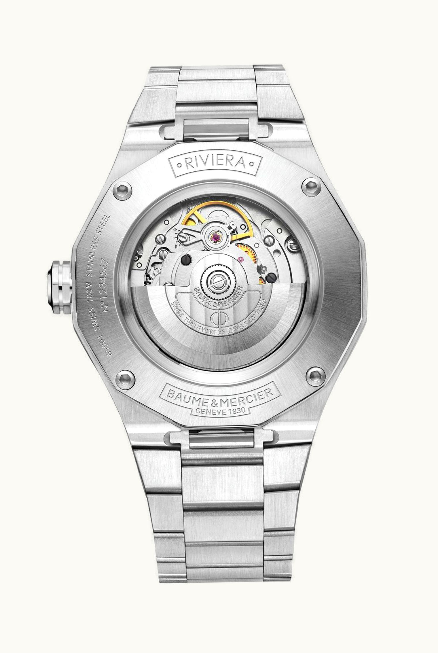 Baume & Mercier Riviera 42 Stainless Steel / Silver