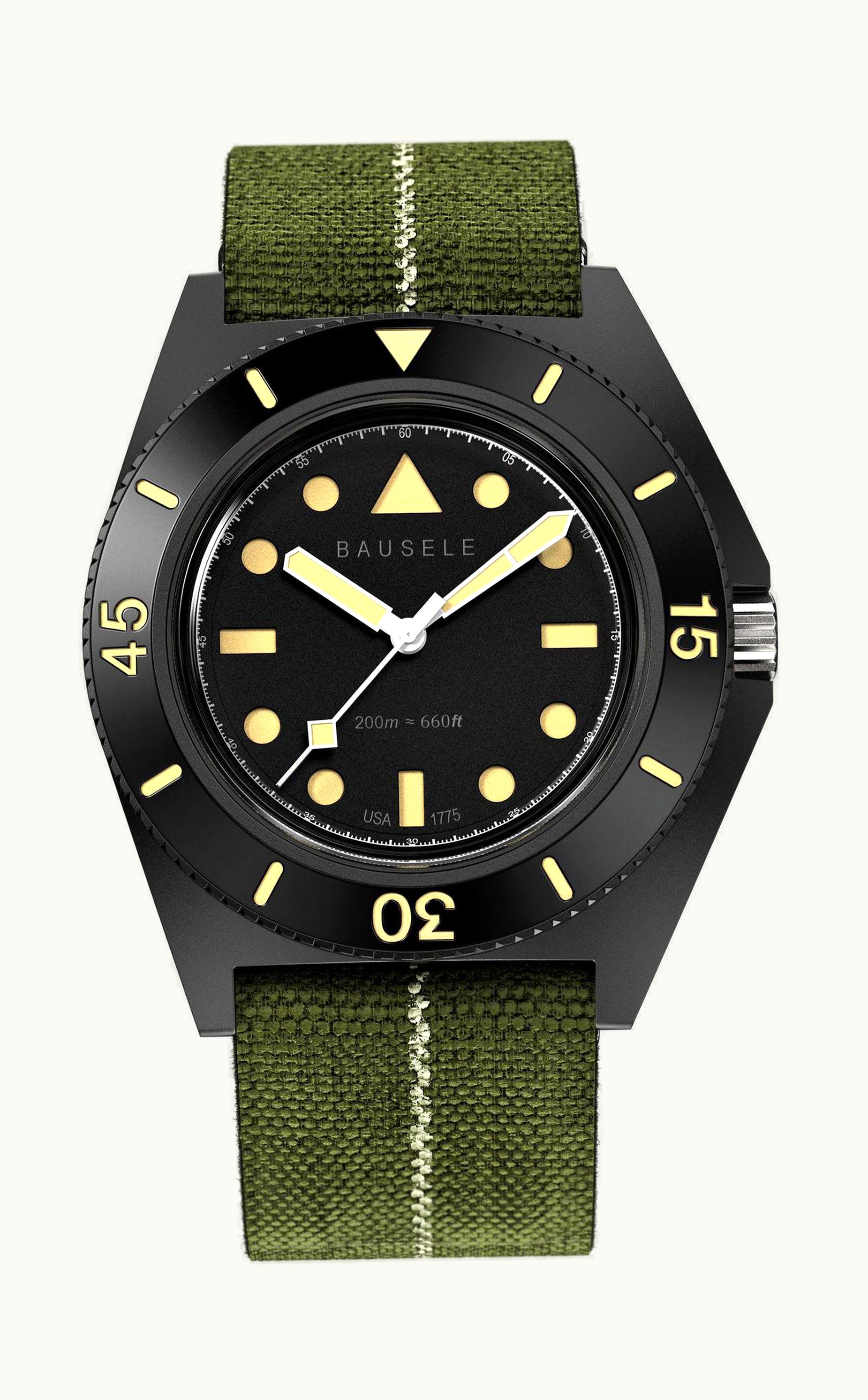 Bausele Sydney Diver Tasman Black