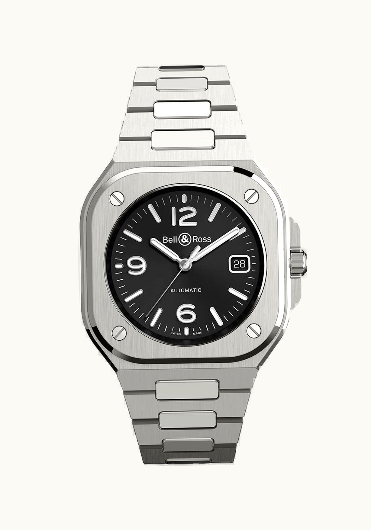Bell & Ross BR 05 Stainless Steel / Black / Bracelet