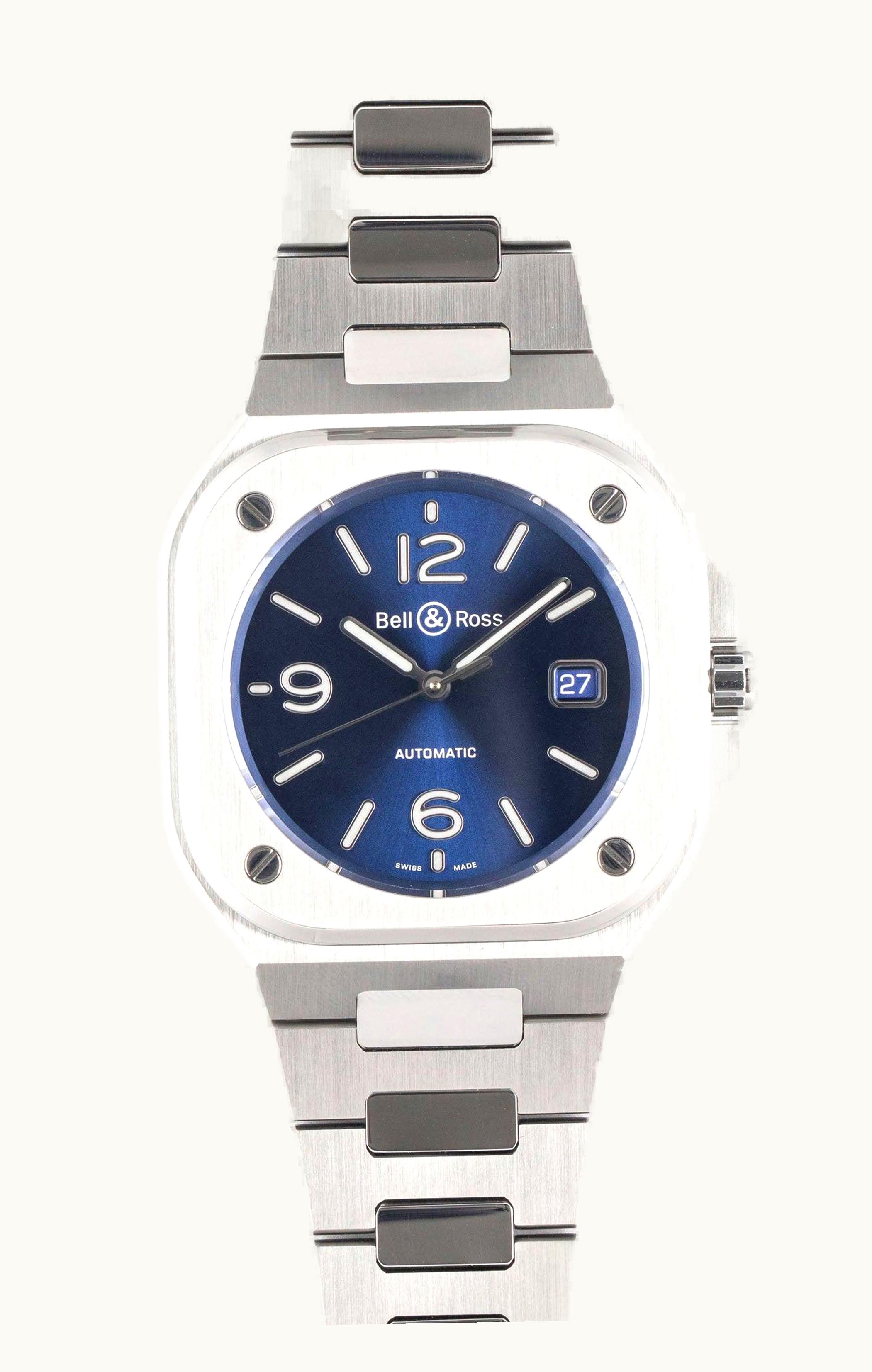 Bell & Ross BR 05 Stainless Steel / Blue / Bracelet