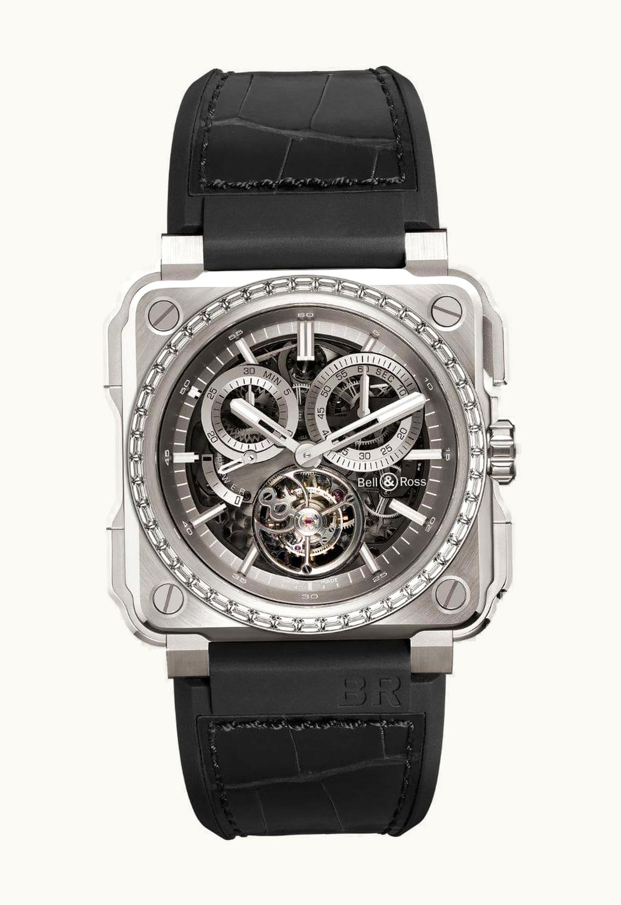Bell & Ross BR-X1 Tourbillon Chronograph Titanium Diamonds