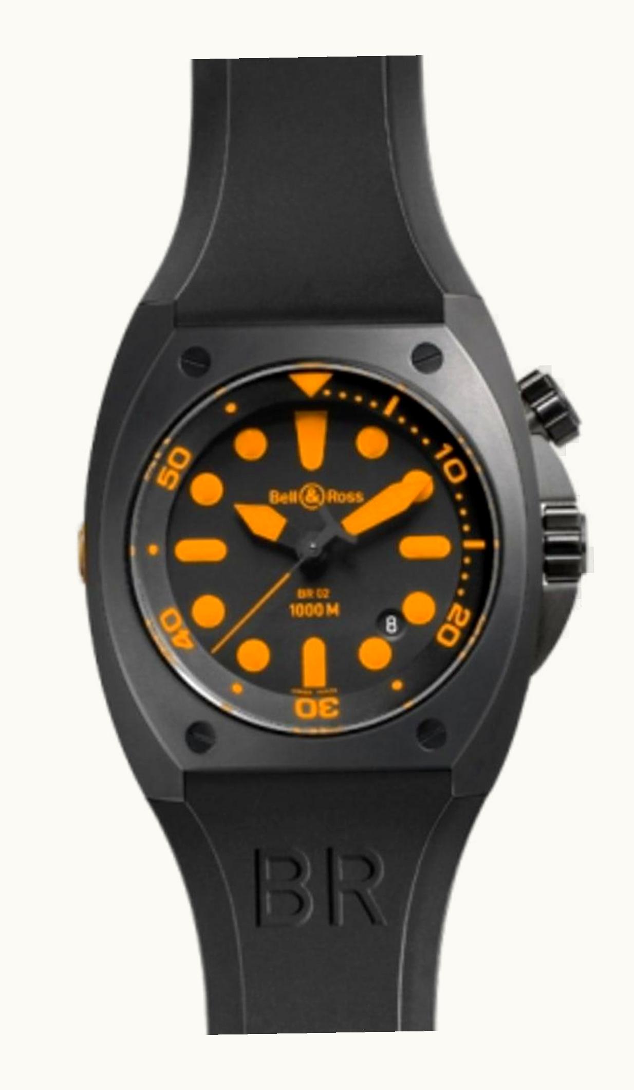 Bell & Ross BR 02-92 Orange
