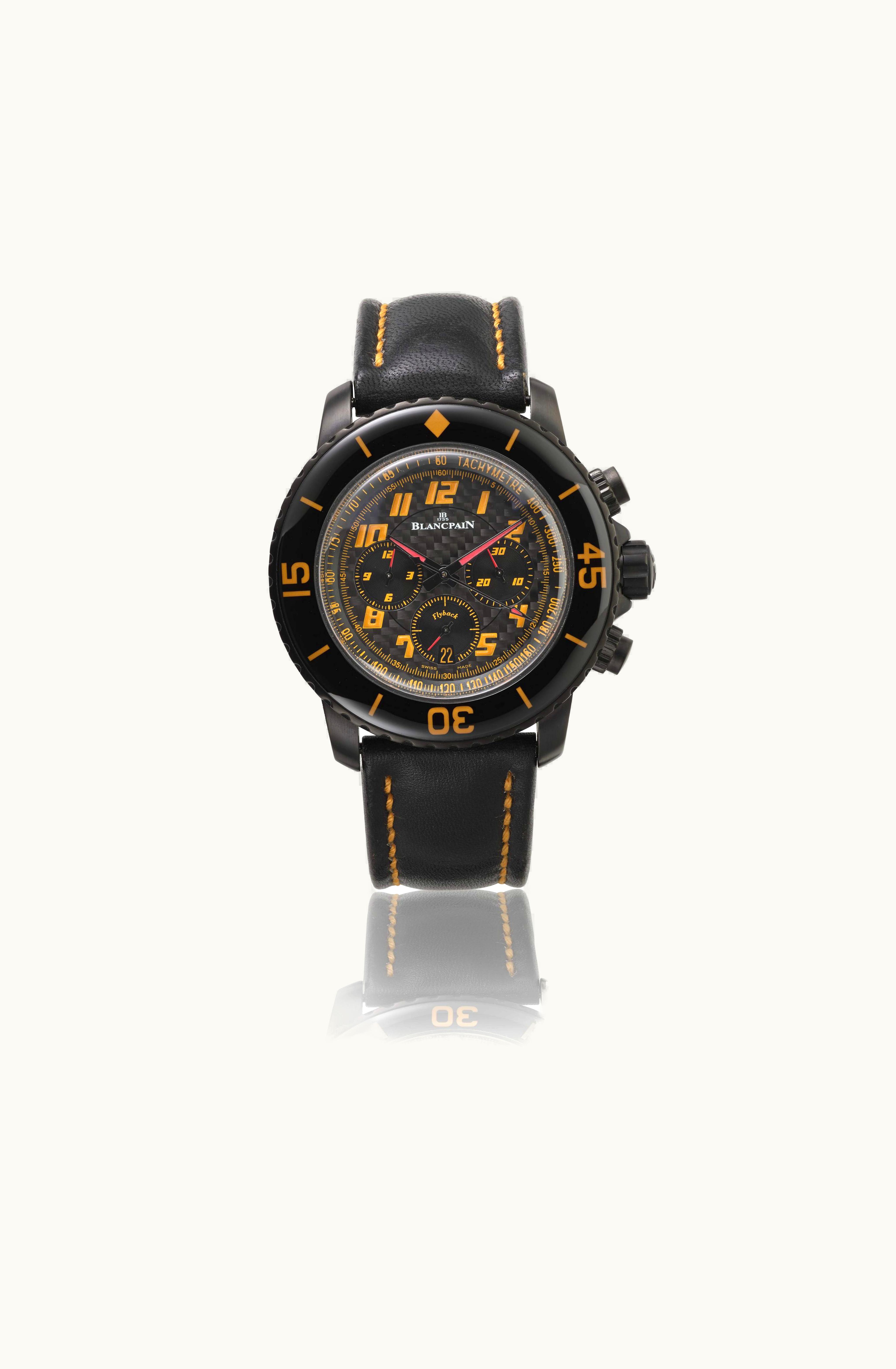 Blancpain Fifty Fathoms Flyback Chronograph Speed Command Yellow