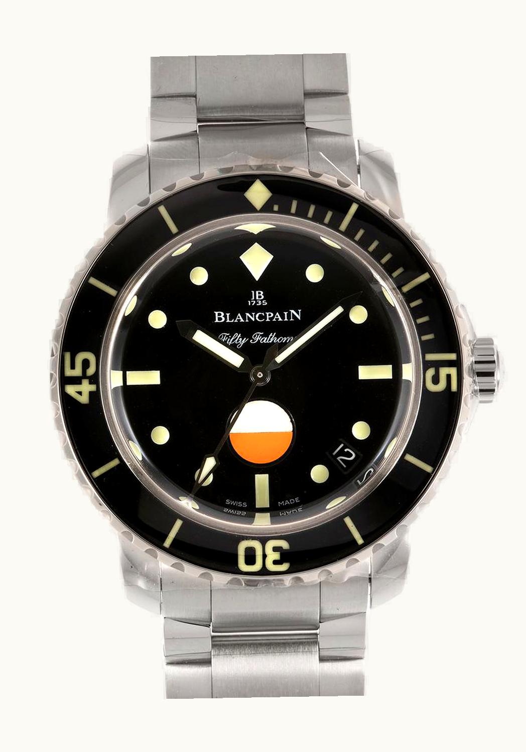 Blancpain Fifty Fathoms MIL-SPEC Stainless Steel / Black / Canvas