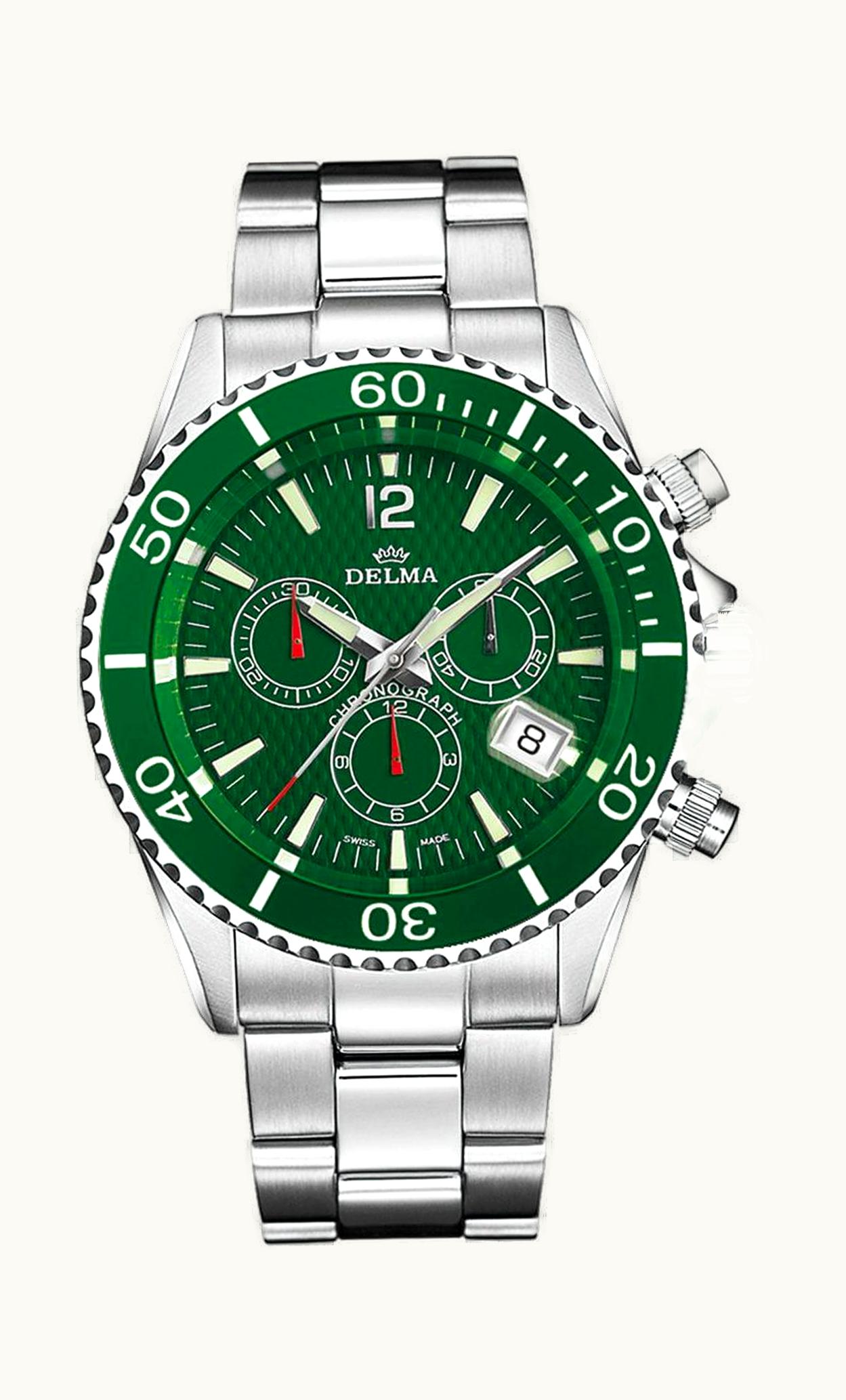 Blancpain Fifty Fathoms Bathyscaphe Stainless Steel / White / Green Nato