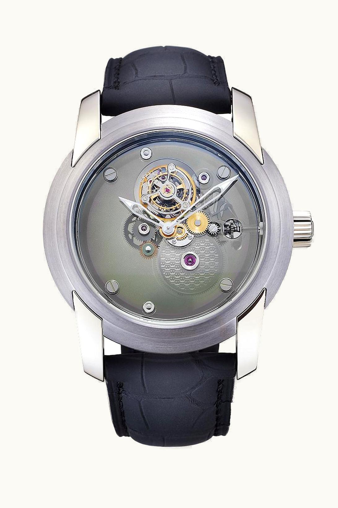 Blancpain L-Evolution Carrousel Saphir Volant Une Minute Tantalum