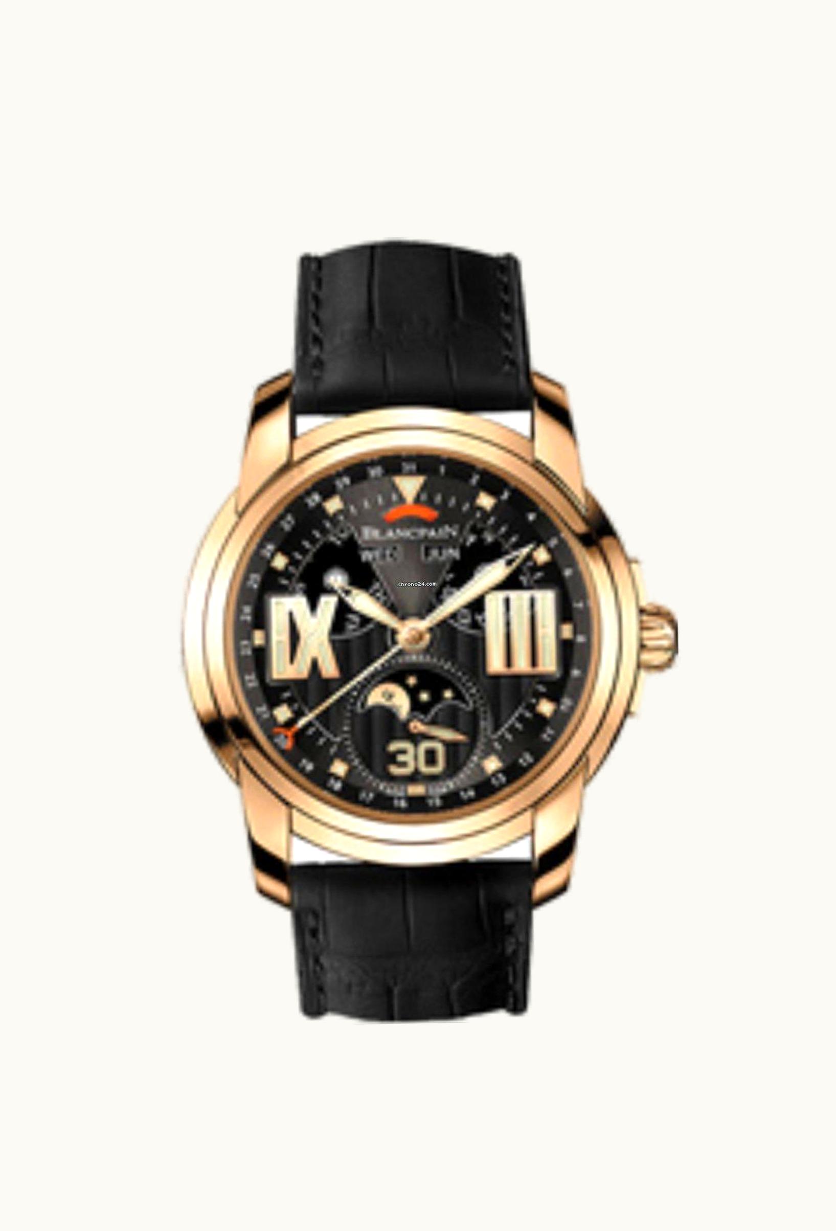 Blancpain L-Evolution Quantieme Complet 8 Jours Red Gold