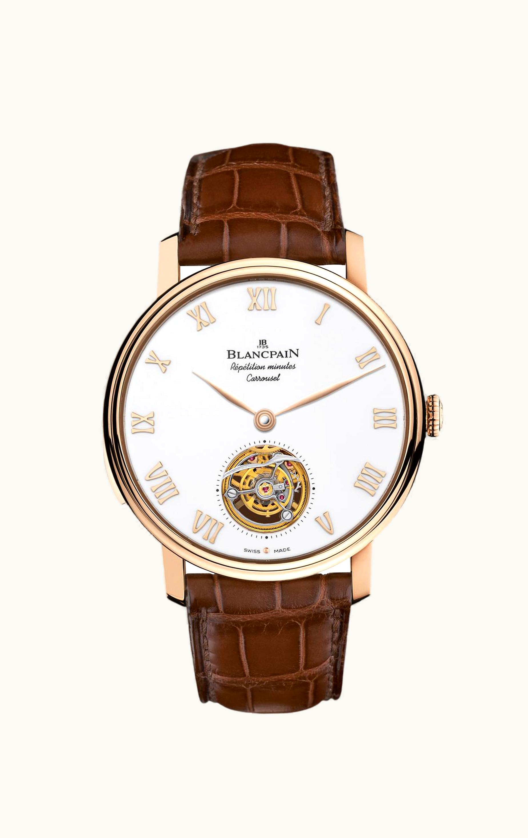 Blancpain Le Brassus Carrousel Répétition Minutes Automata Red Gold