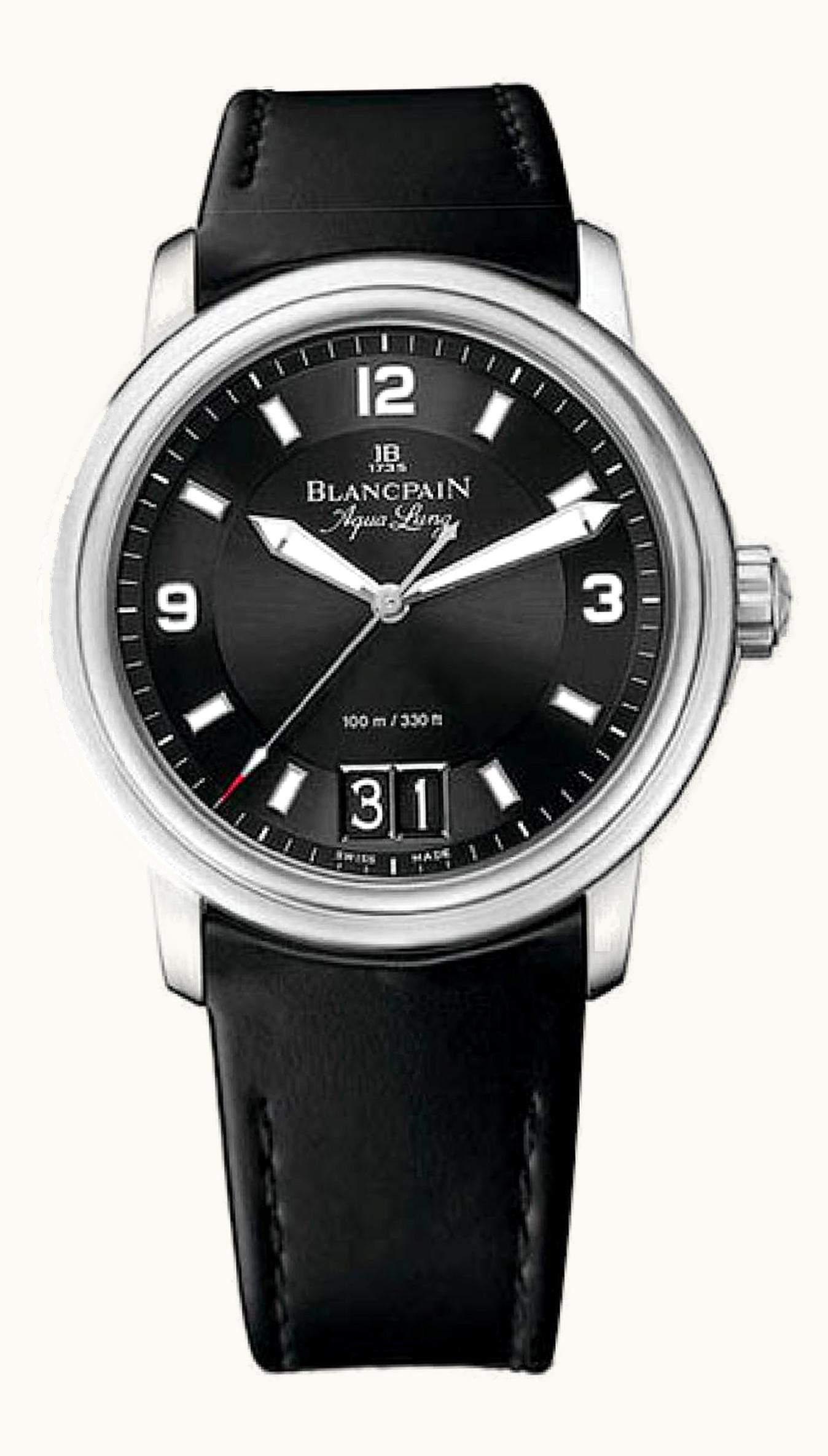 Blancpain Léman Tourbillon White Gold / Serti Baguette