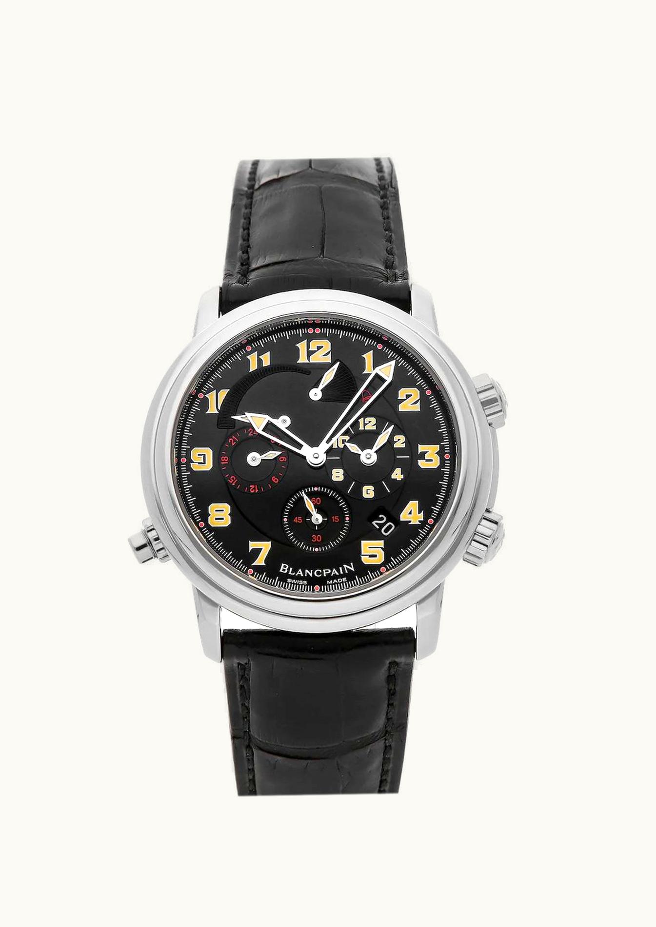 Blancpain Léman Réveil GMT Titanium / Red Gold / Black / Rubber