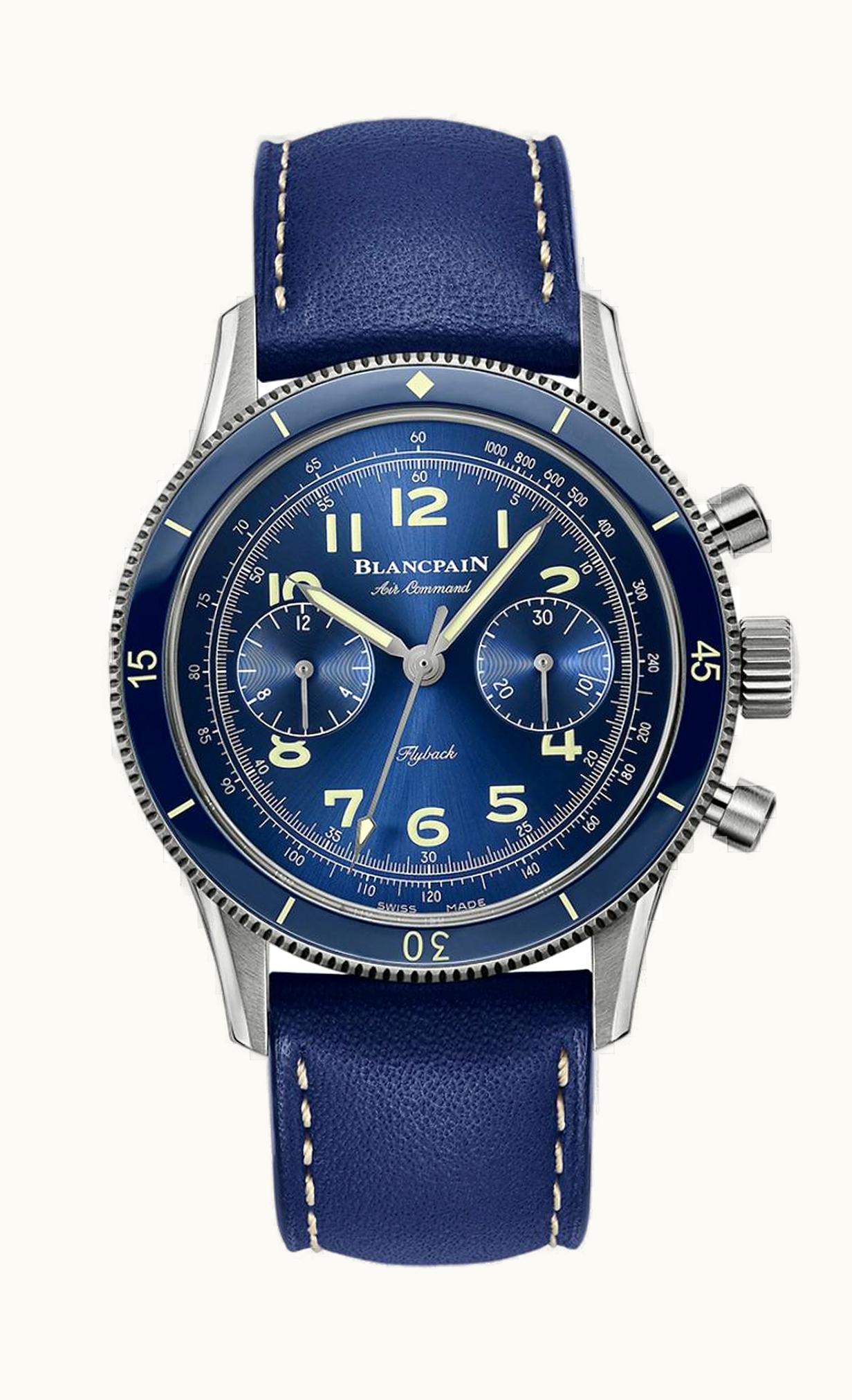 Blancpain Air Command Titanium / Blue