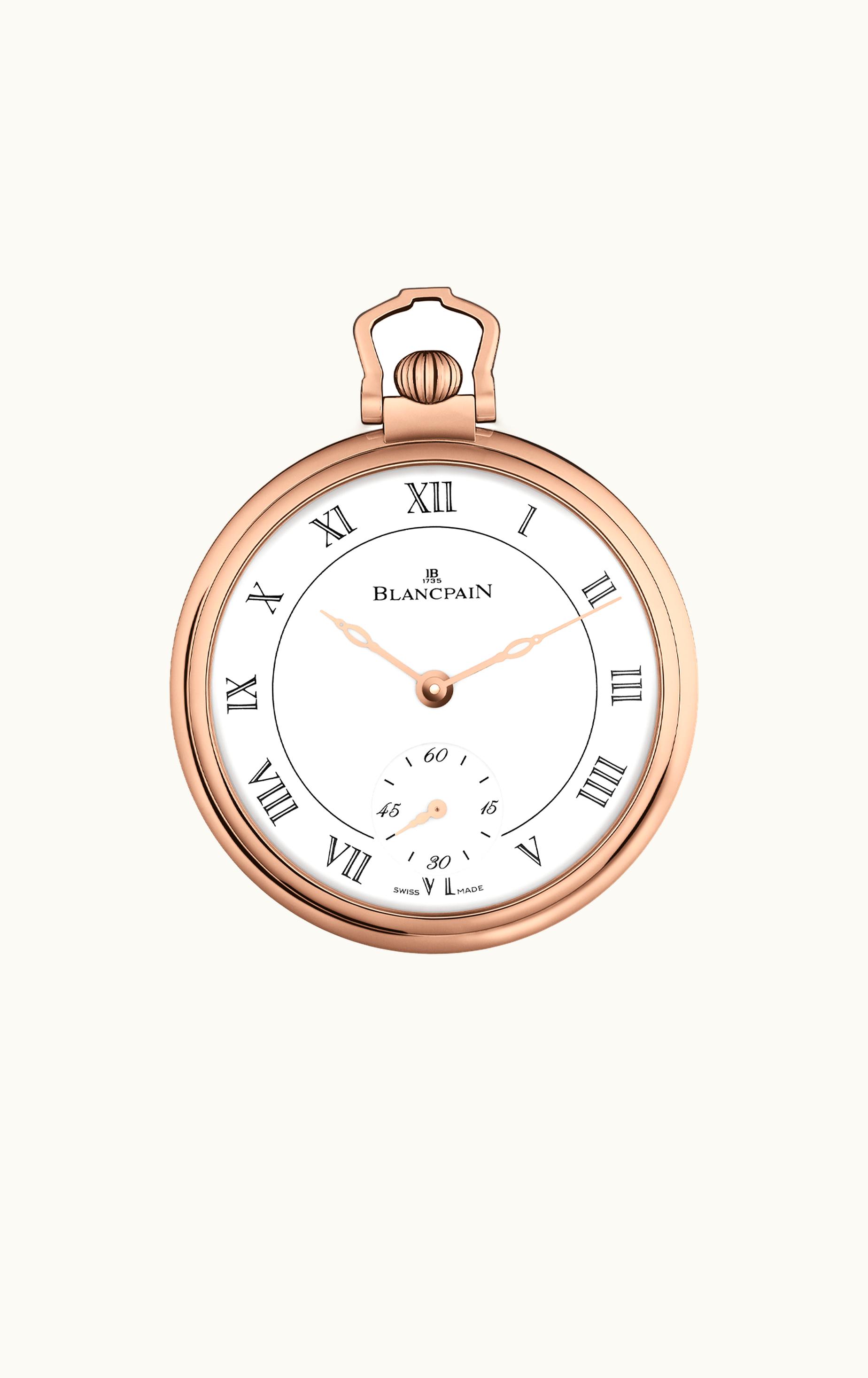 Blancpain Villeret Montre de Poche Demi-Savonette