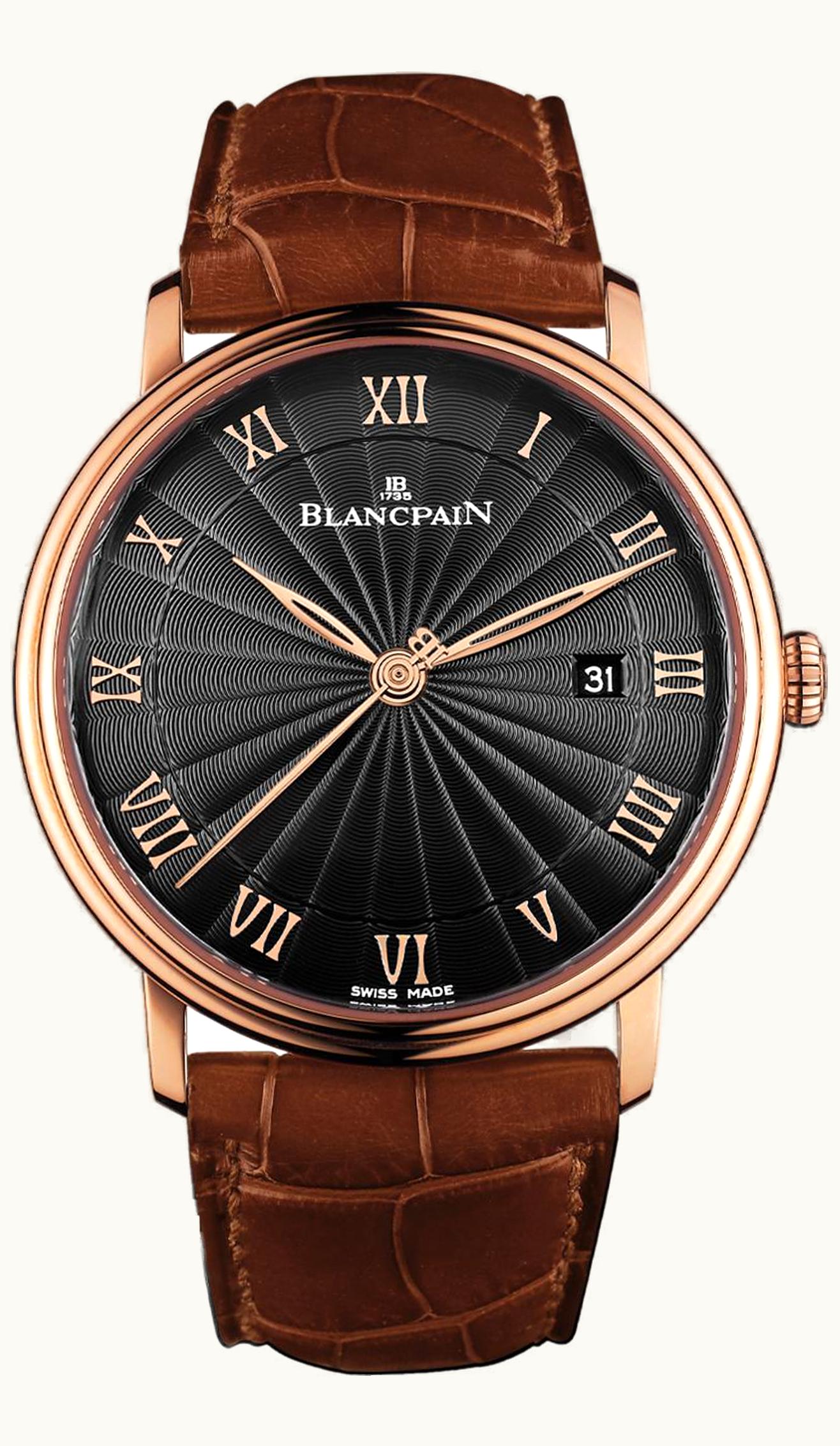 Blancpain Villeret Ultraplate Automatique 40mm Red Gold / Black