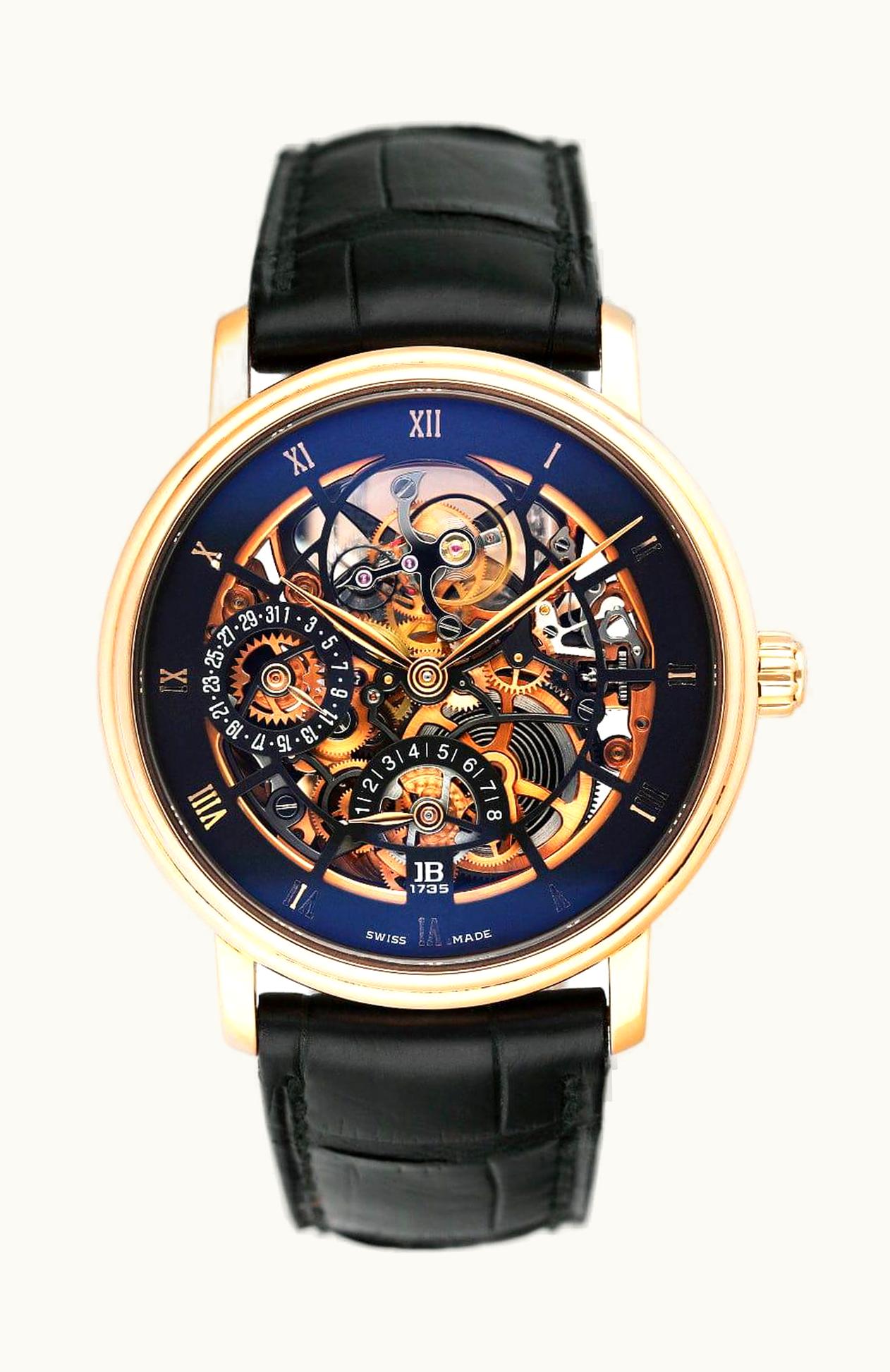 Blancpain Villeret Tourbillon Squelette 8 Jours Red Gold