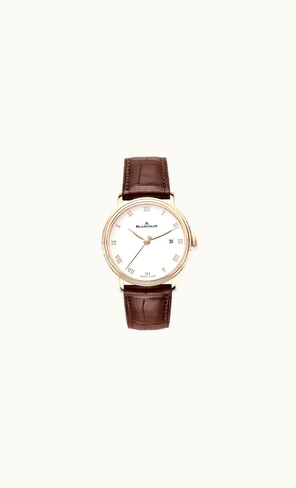 Blancpain Villeret Quantième Perpétuel Red Gold / Opaline