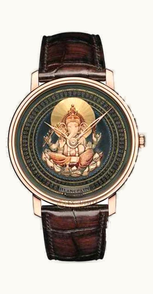 Blancpain Villeret Manuelle Piece Unique Shakudō Ganesh