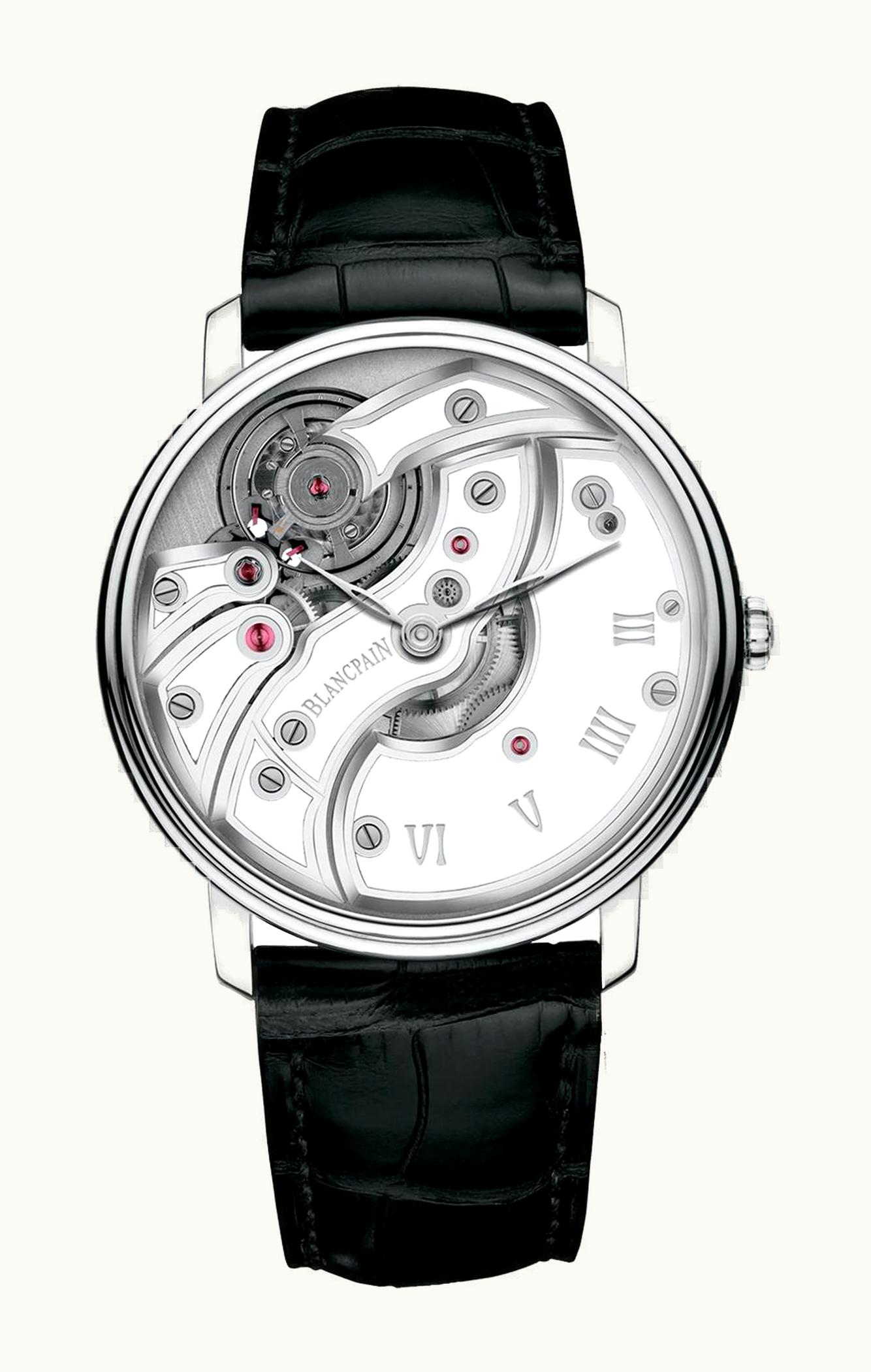 Blancpain Villeret Mouvement Inversé White