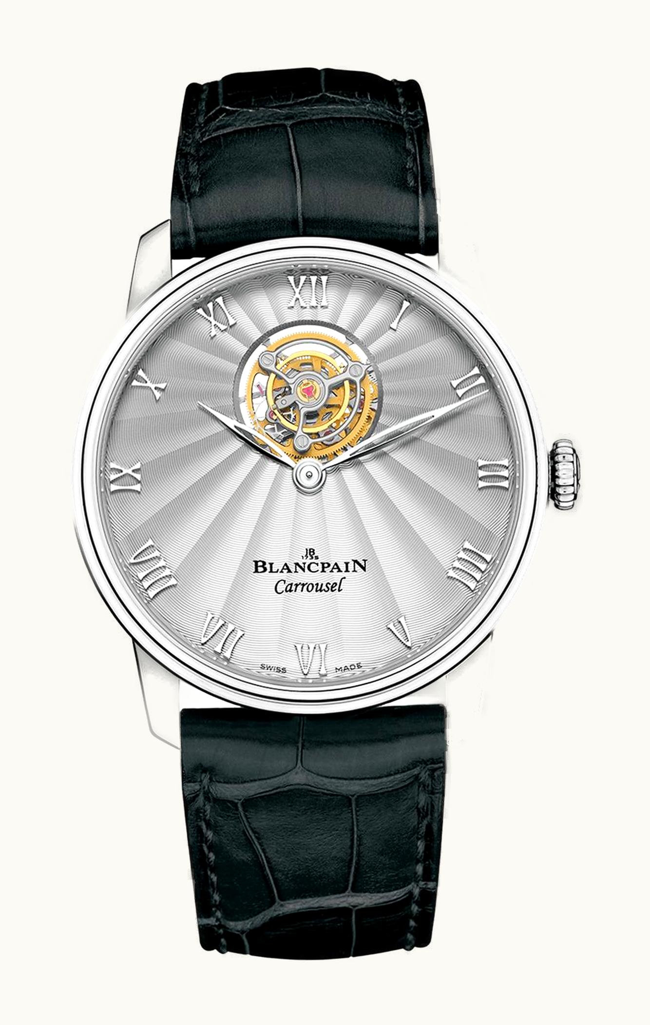 Blancpain Villeret Carrousel Volant Une Minute Platinum