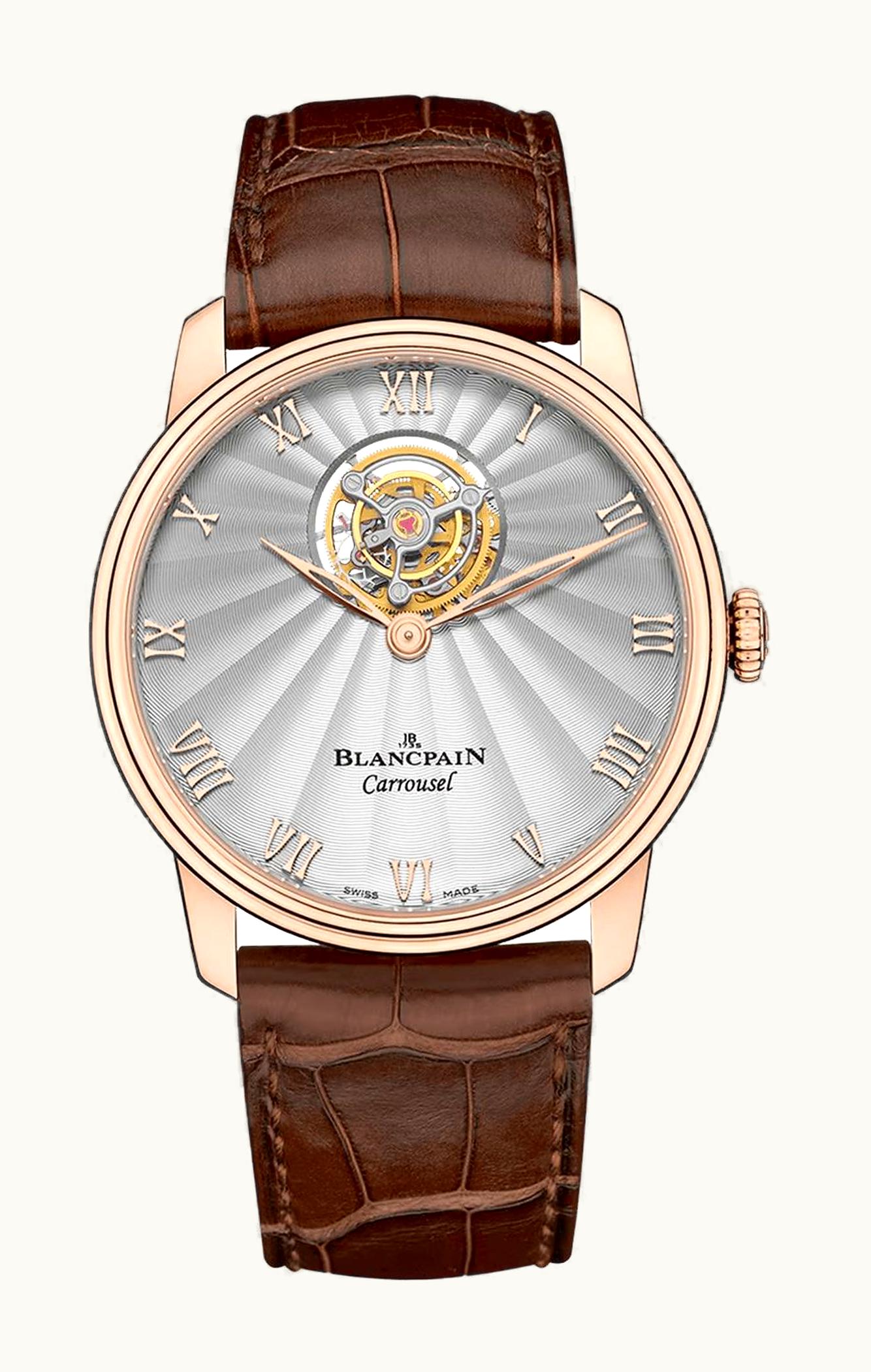 Blancpain Villeret Carrousel Volant Une Minute Red Gold
