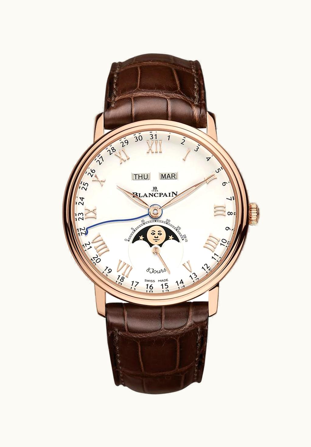 Blancpain Villeret Tourbillon Volant Une Minute 12 Jours Platinum