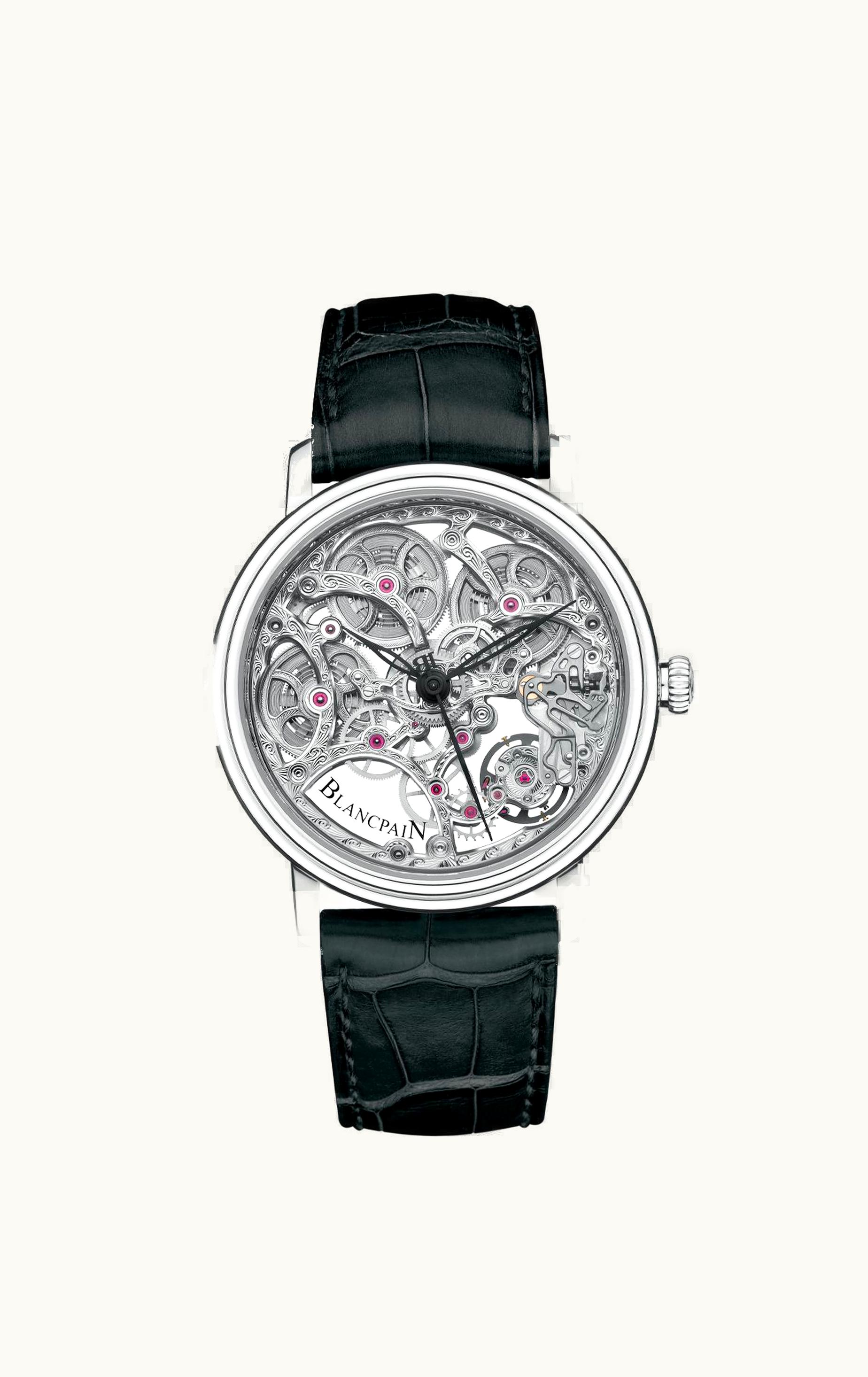 Blancpain Villeret Squelette 8 Jours Red Gold / Diamond