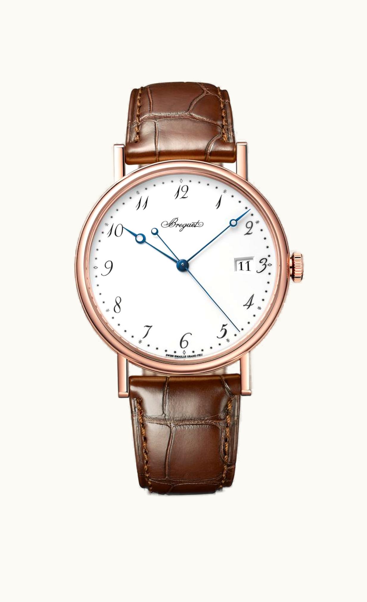 Breguet Classique 5177 Rose Gold / White Enamel