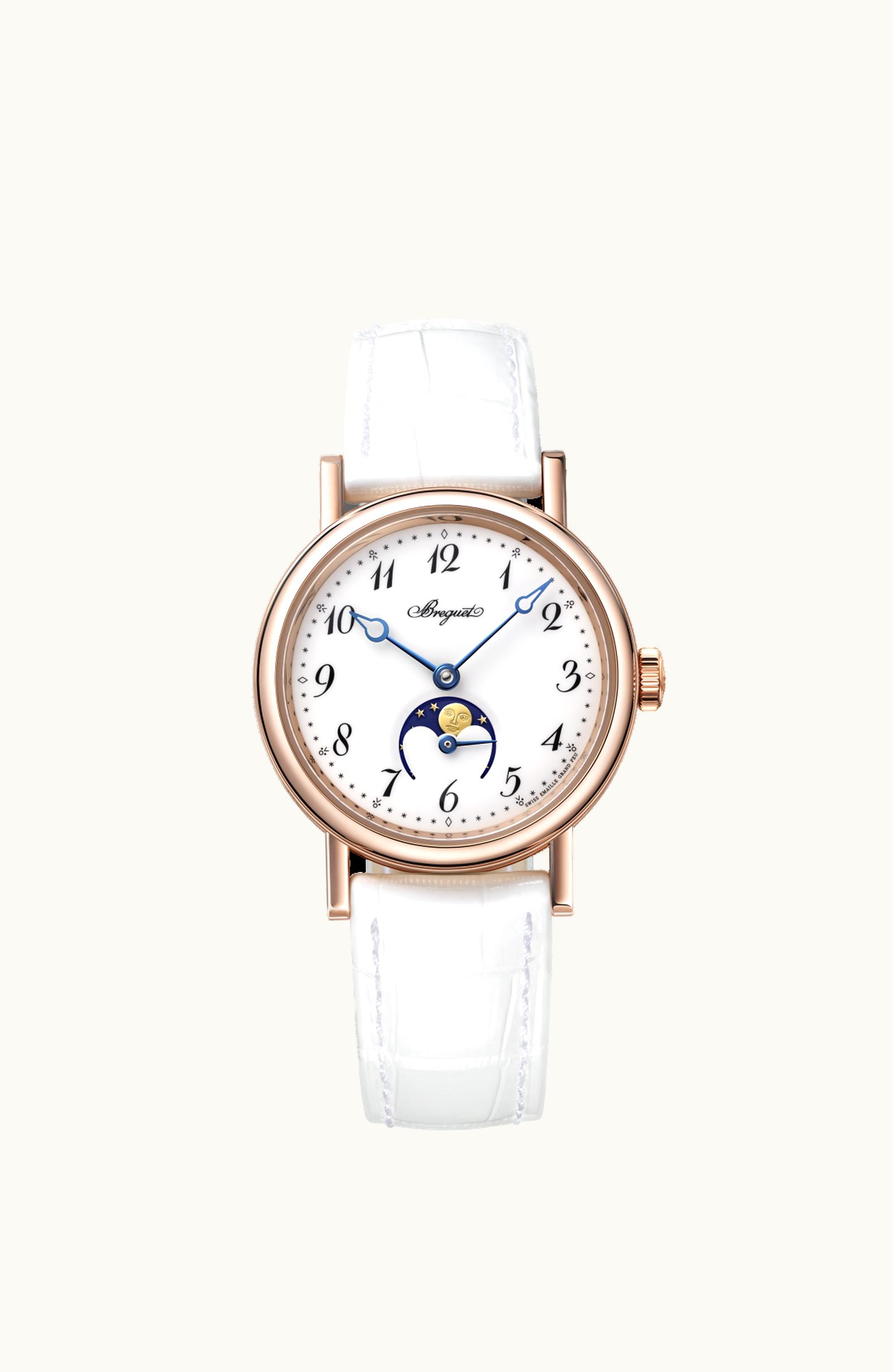 Breguet Classique Dame 9087 Rose Gold / White