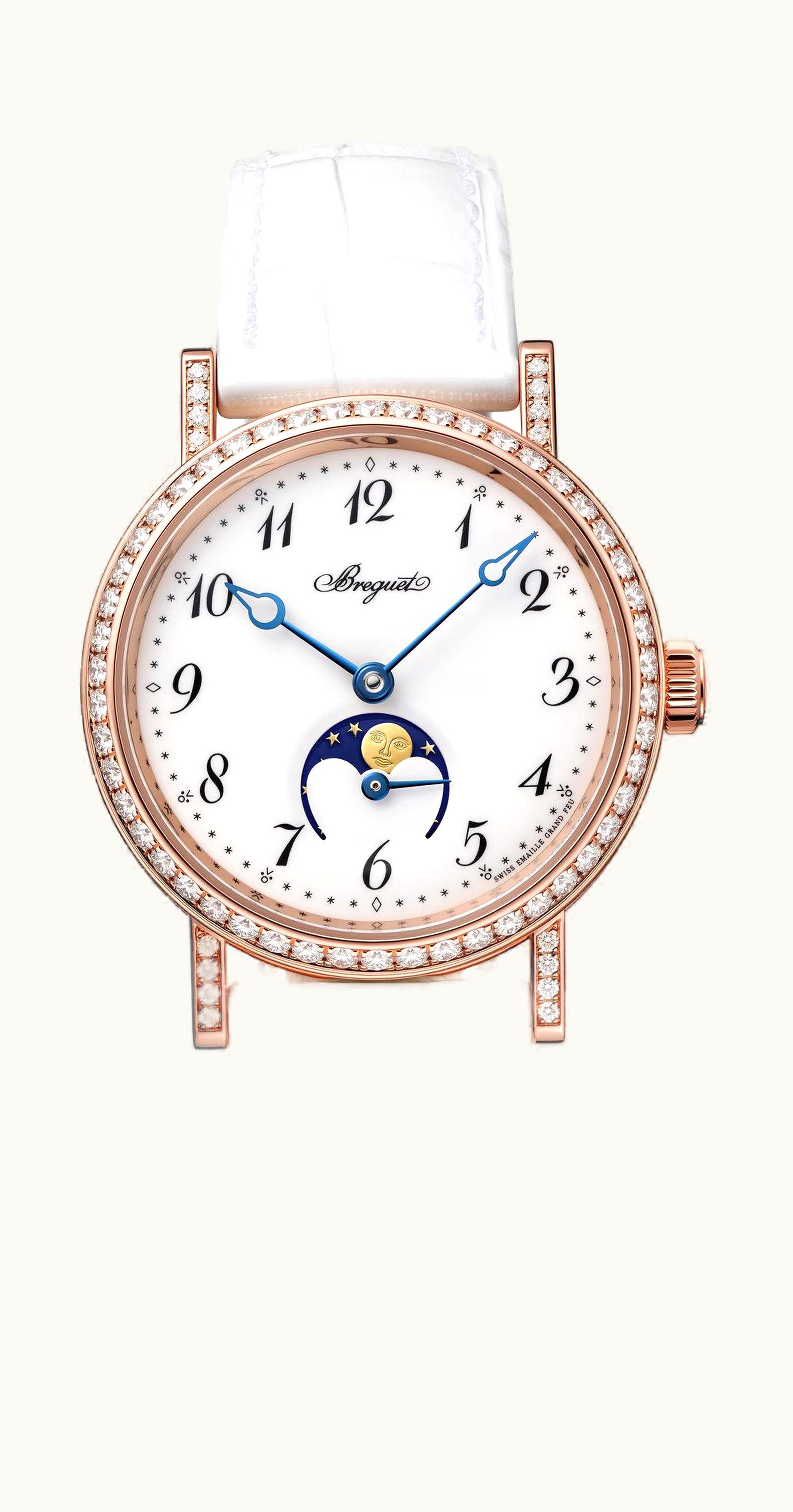 Breguet Classique Dame 9088 Rose Gold / White
