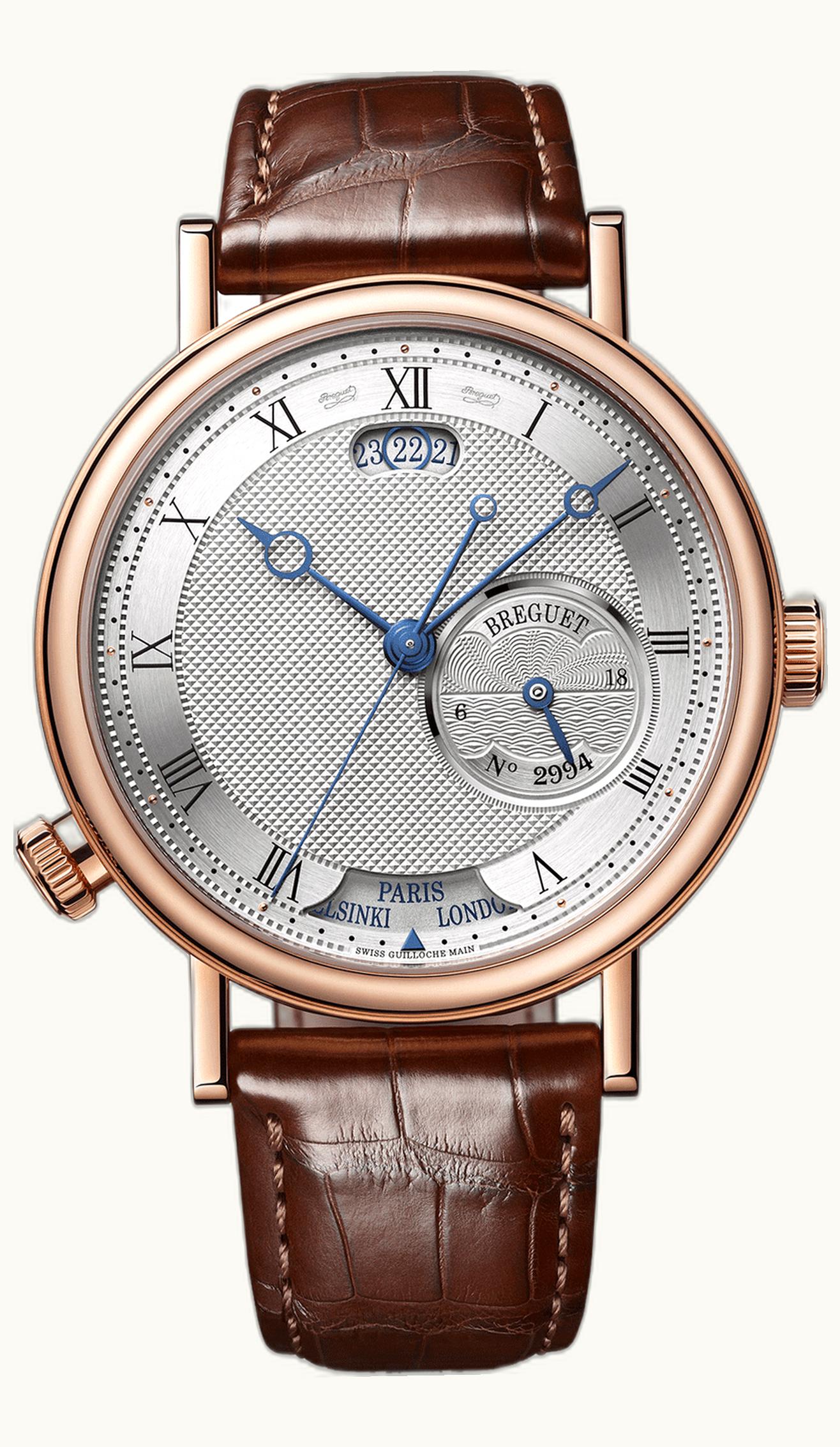 Breguet Classique Hora Mundi 5727 Rose Gold / White