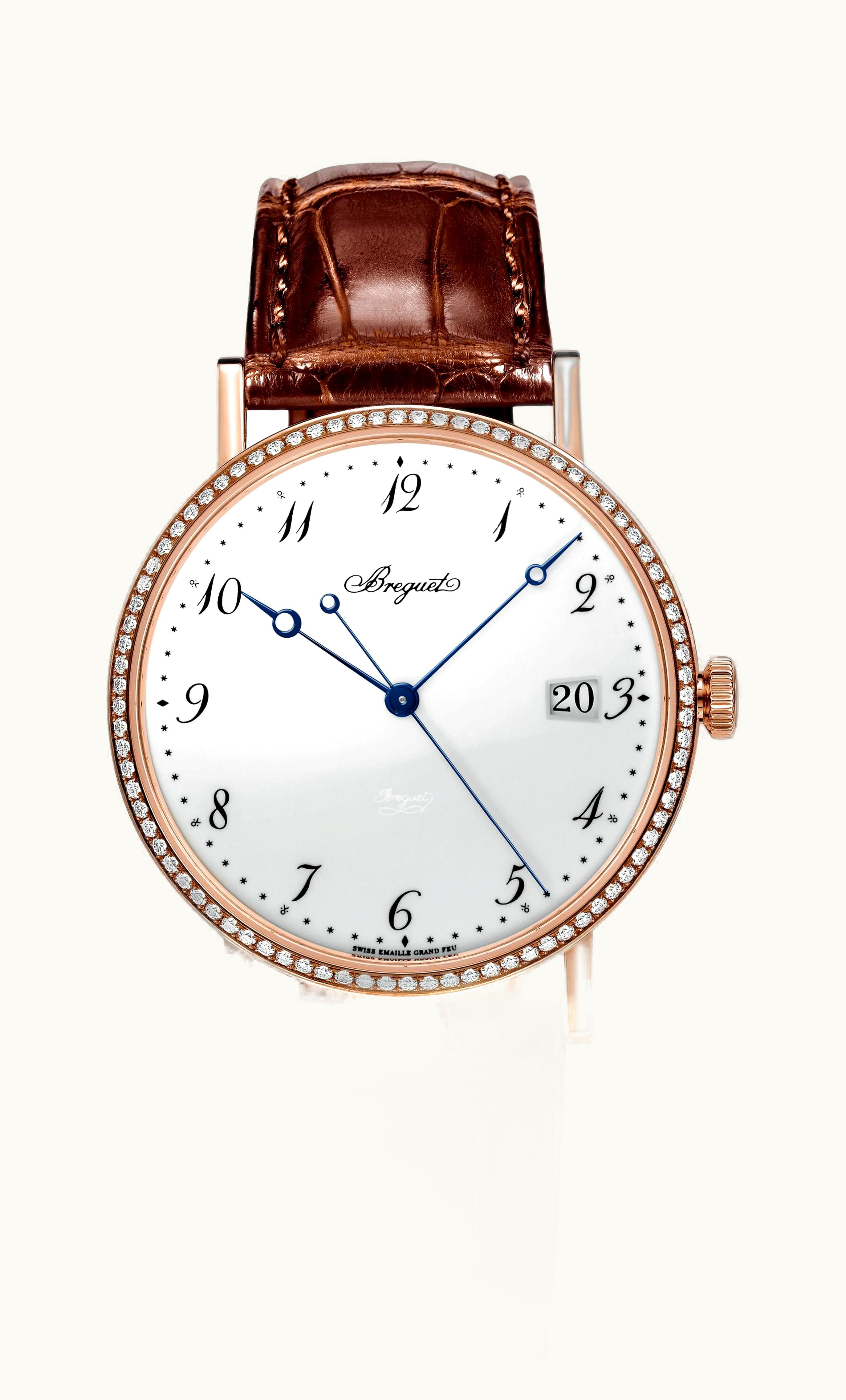 Breguet Classique 5178 Rose Gold / White Enamel