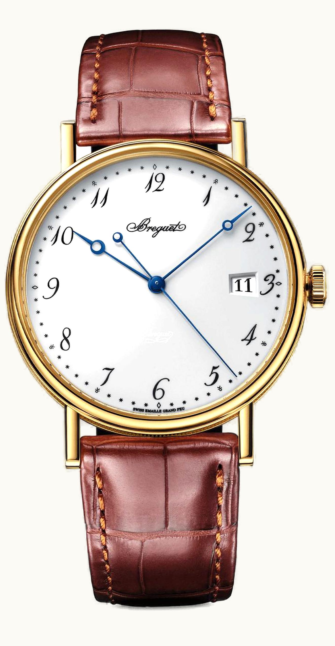Breguet Classique 5177 Yellow Gold / White Enamel