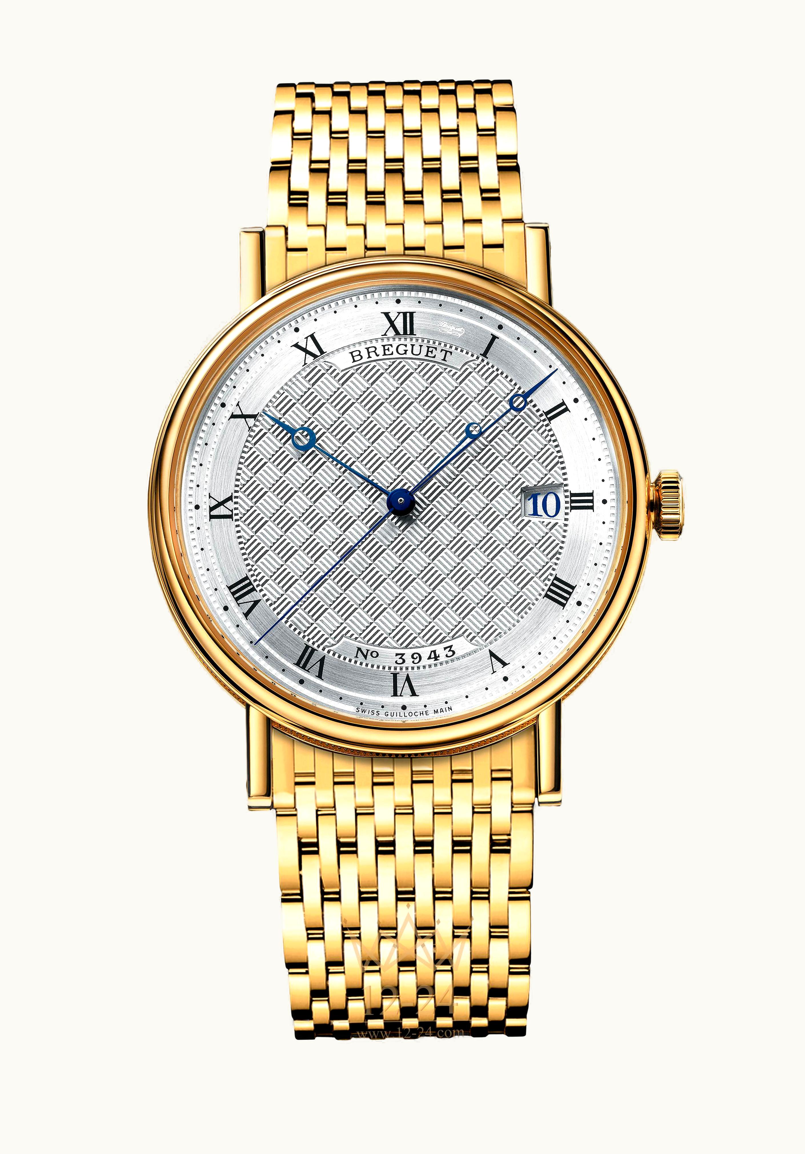 Breguet Classique 5177 Yellow Gold / Silver / Bracelet