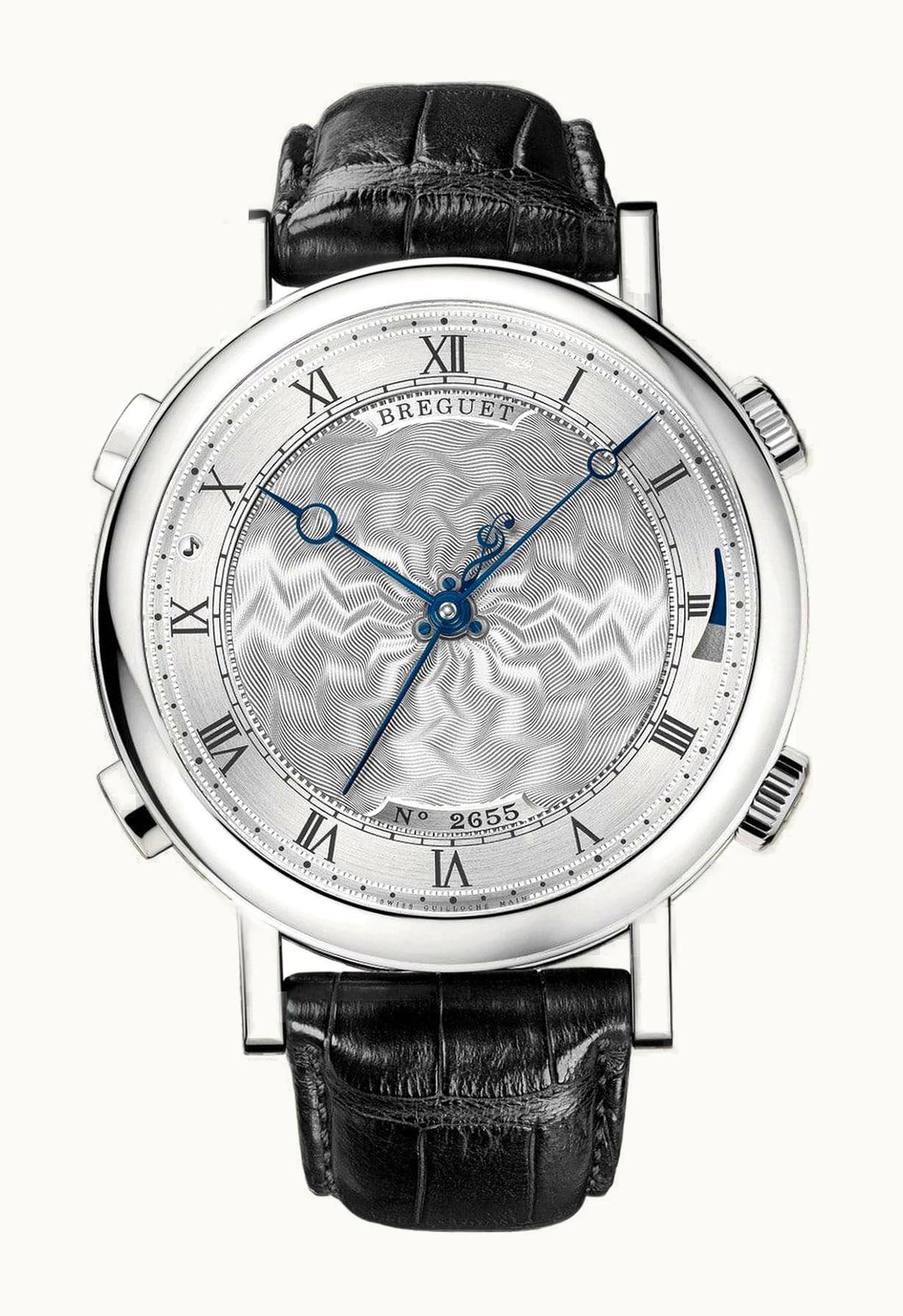 Breguet Classique La Musicale 7800 White Gold / Silver