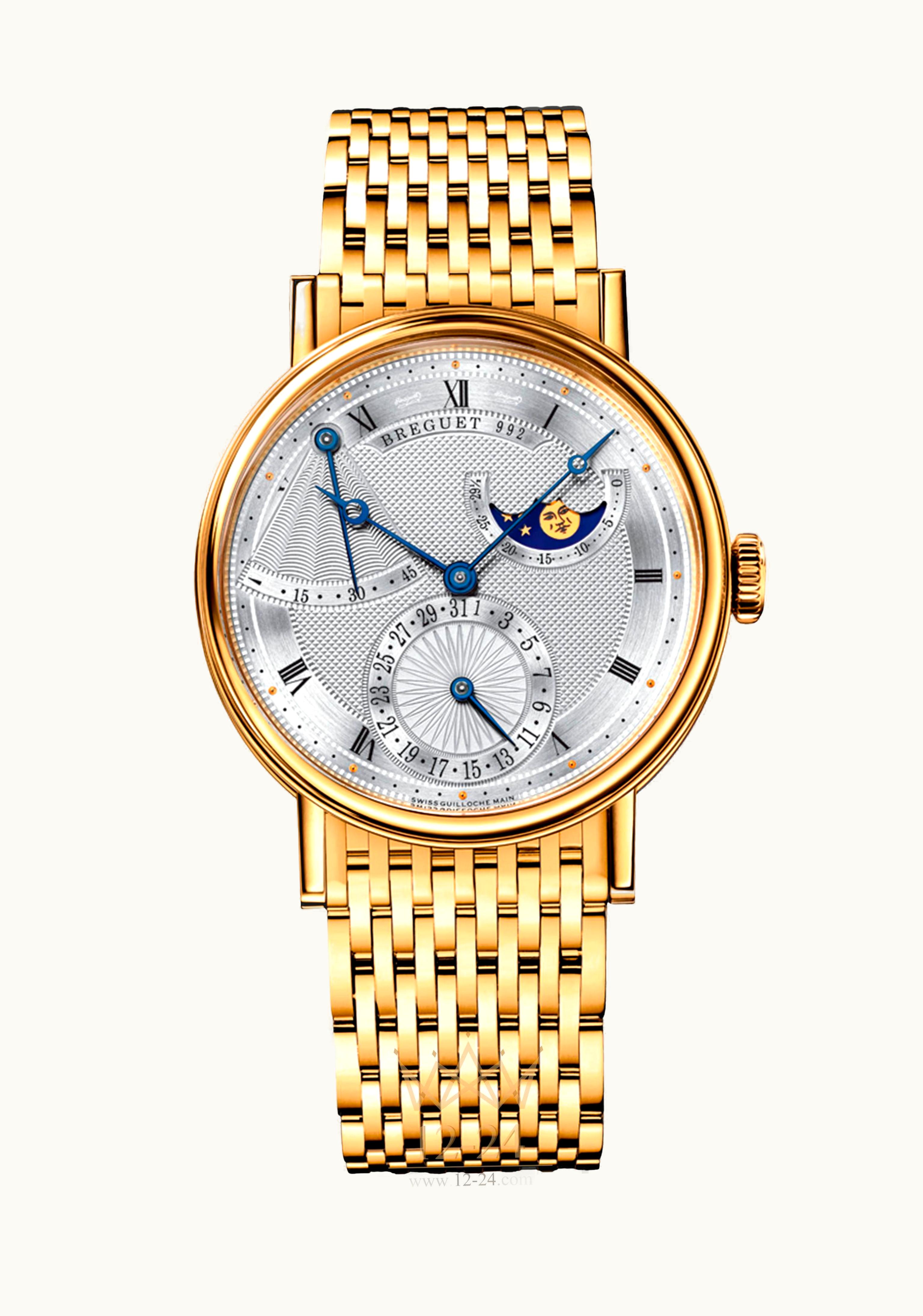 Breguet Classique 7137 Yellow Gold / Silver / Bracelet
