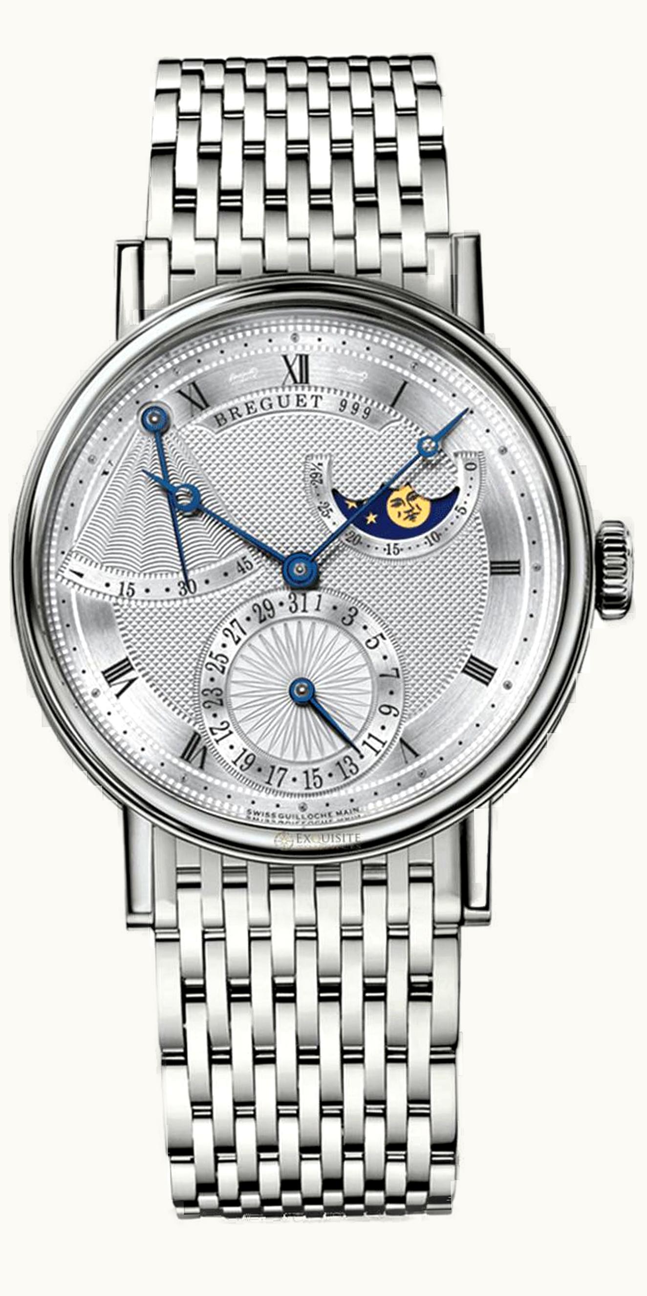 Breguet Classique 7137 White Gold / Silver / Bracelet