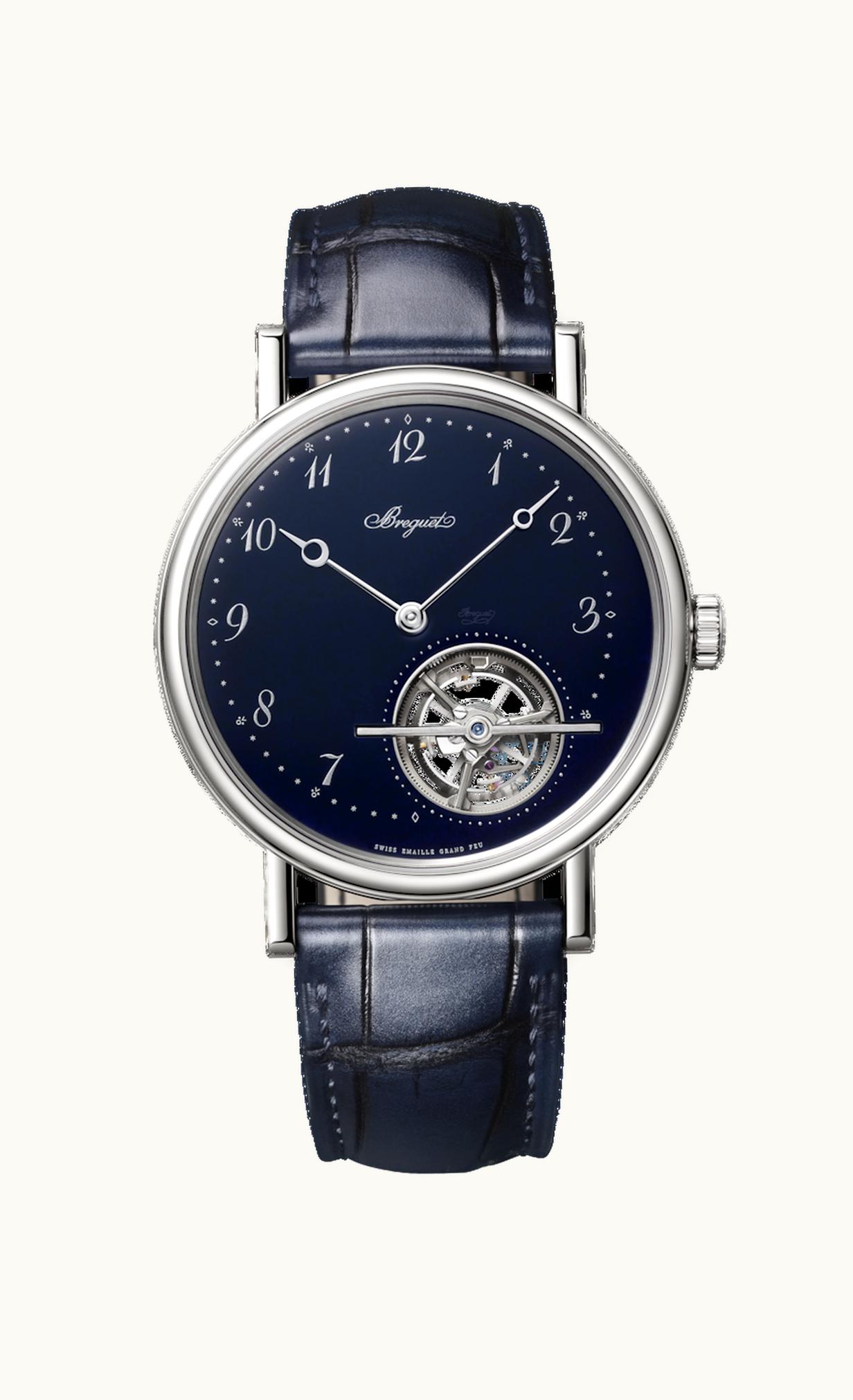 Breguet Classique Tourbillon 5367 Platinum / Blue