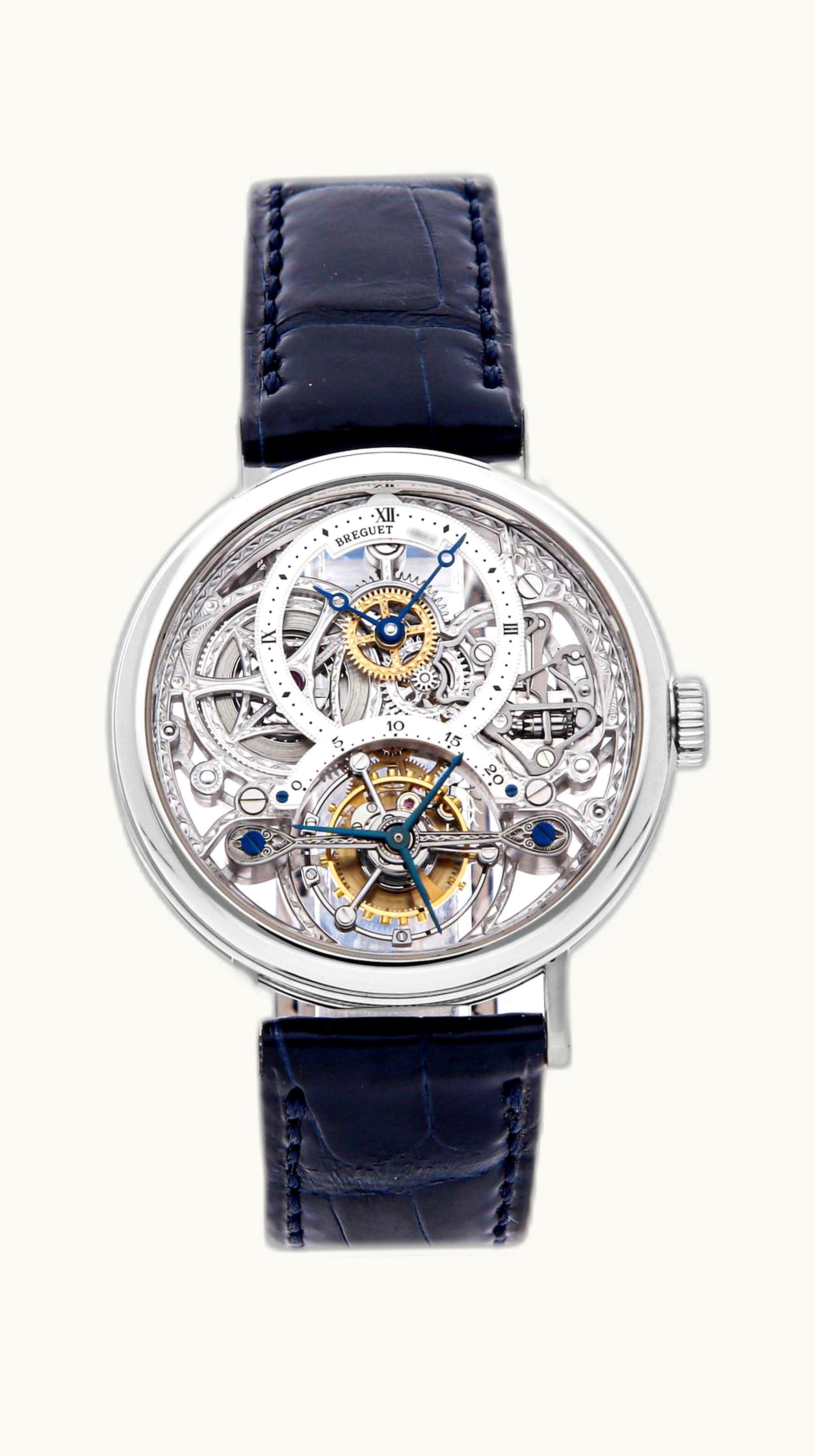 Breguet Tourbillon 3355 Platinum / Silver