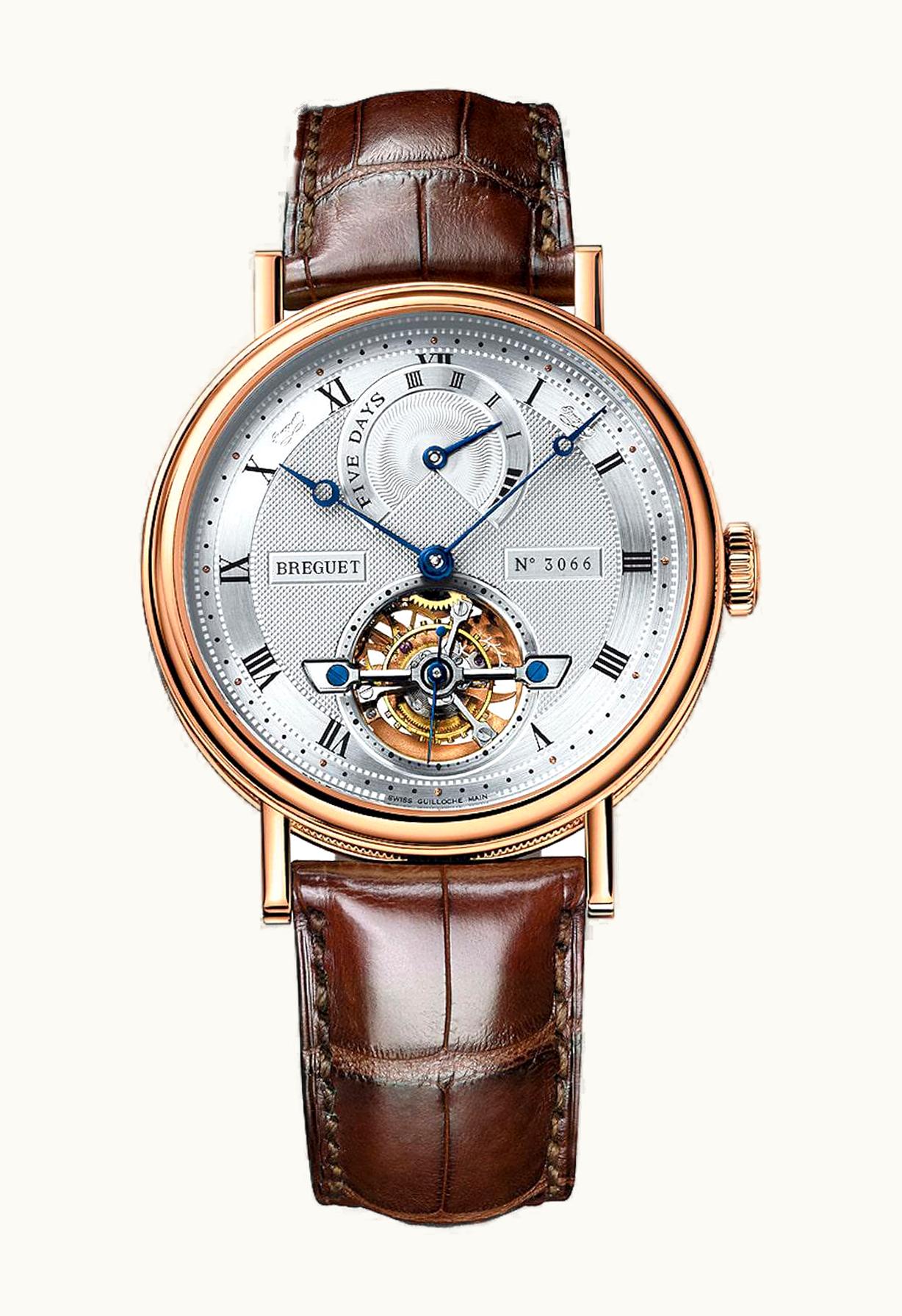 Breguet Tourbillon Five Days Rose Gold / Silver